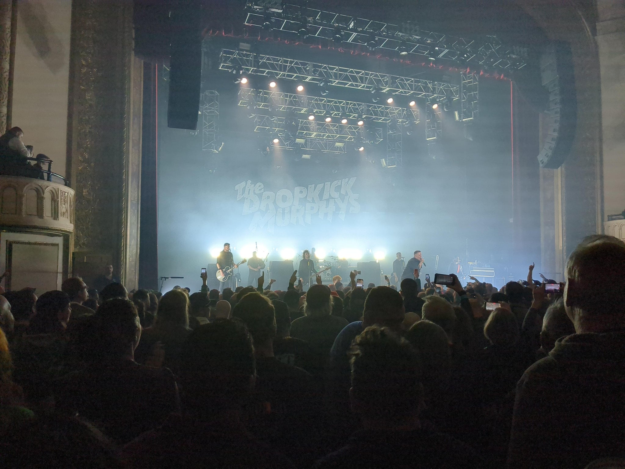 Real Fan View taken from GA Floor at The Capitol Theatre - Port Chester by Steve M
