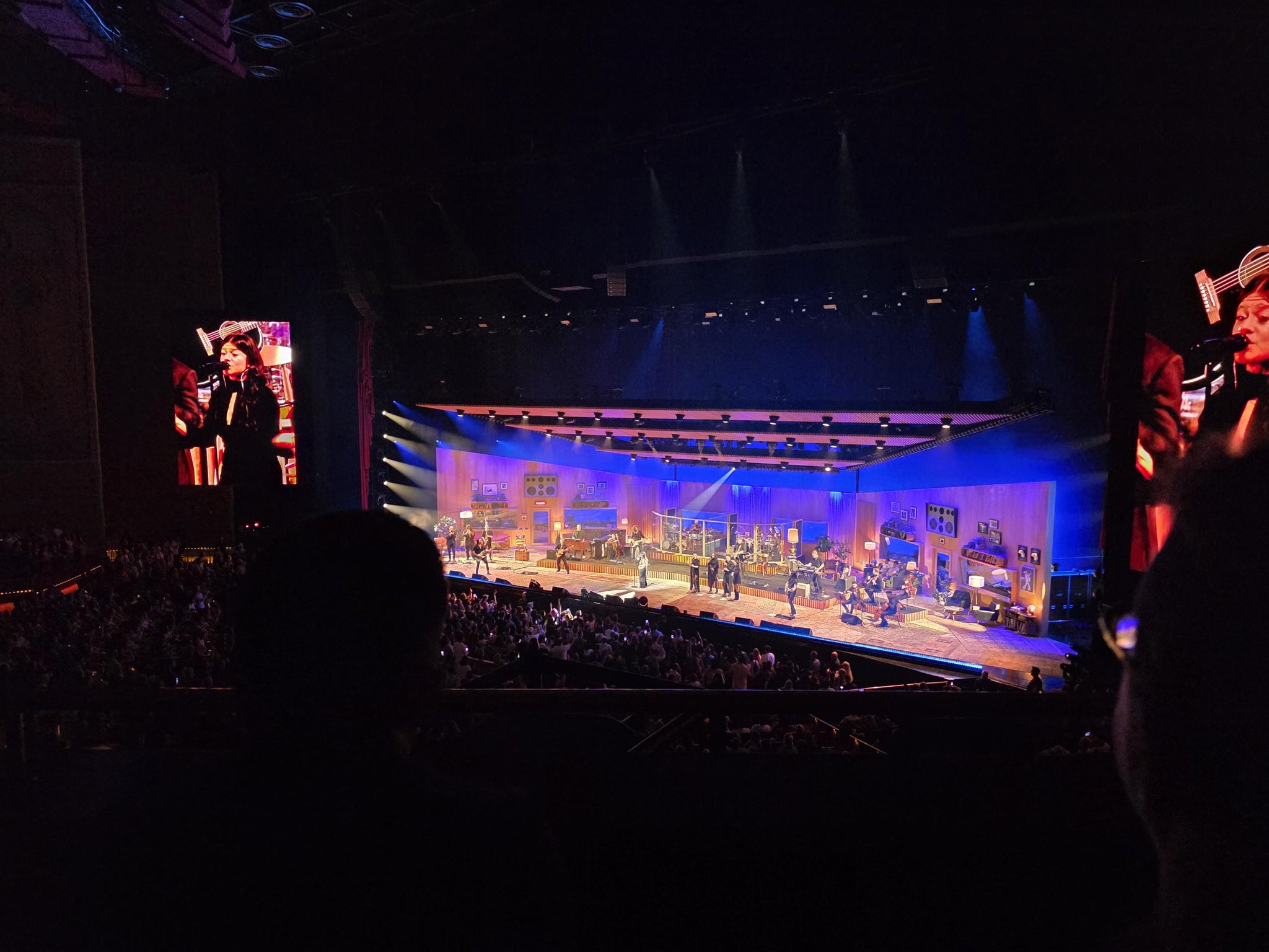 Real Fan View taken from Section 302 at The Colosseum At Caesars Palace by Brenda C
