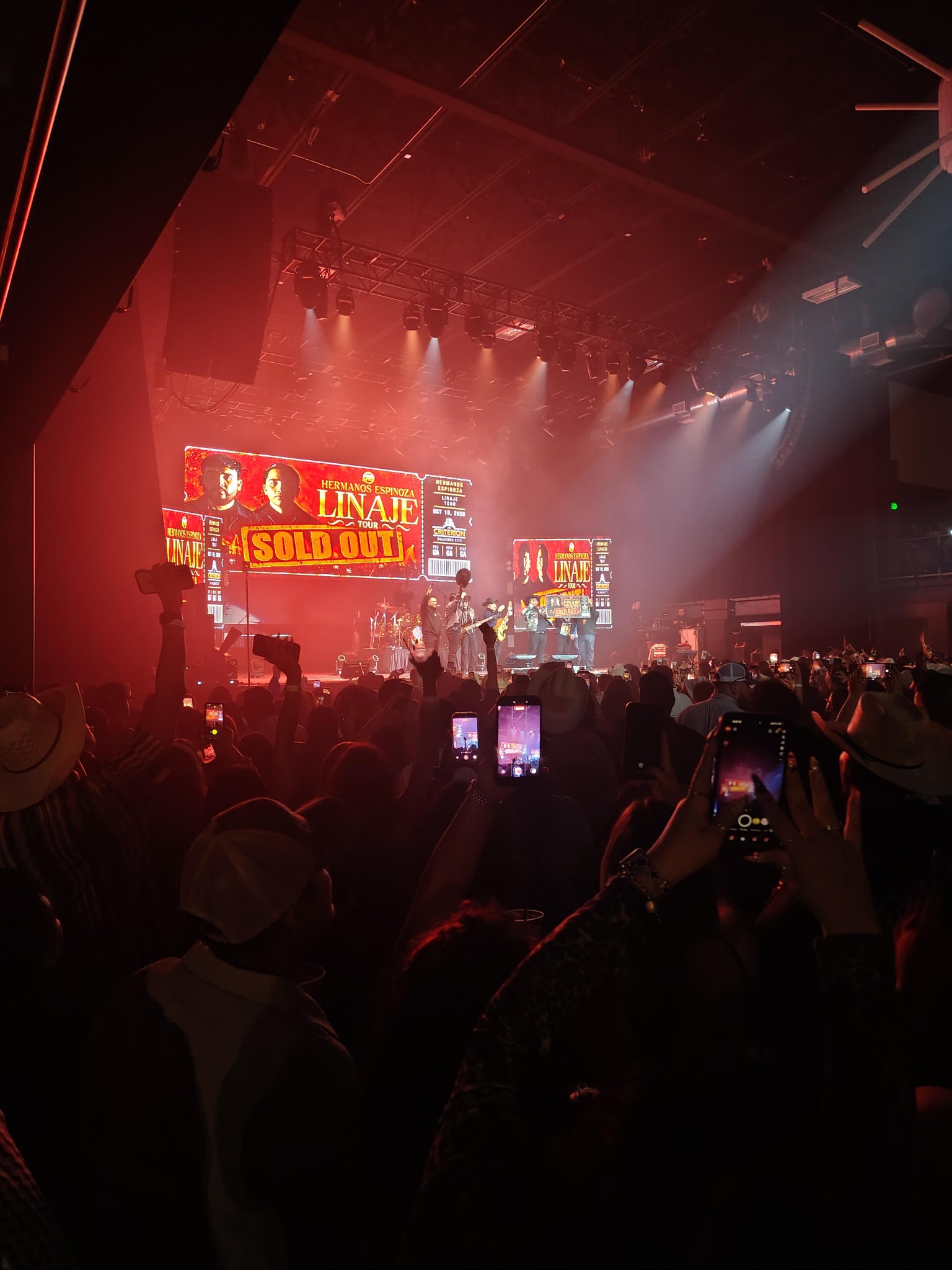 Real Fan View taken from Section C at The Criterion - OKC by Alondra G