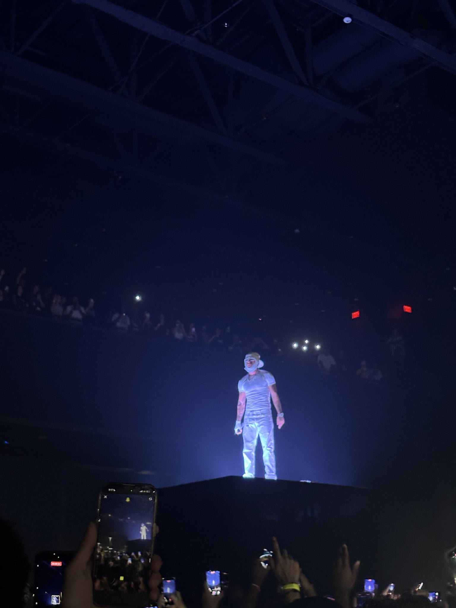 Real Fan View taken from Section SRO at The Dome by Rutter Mills by Raevyn M