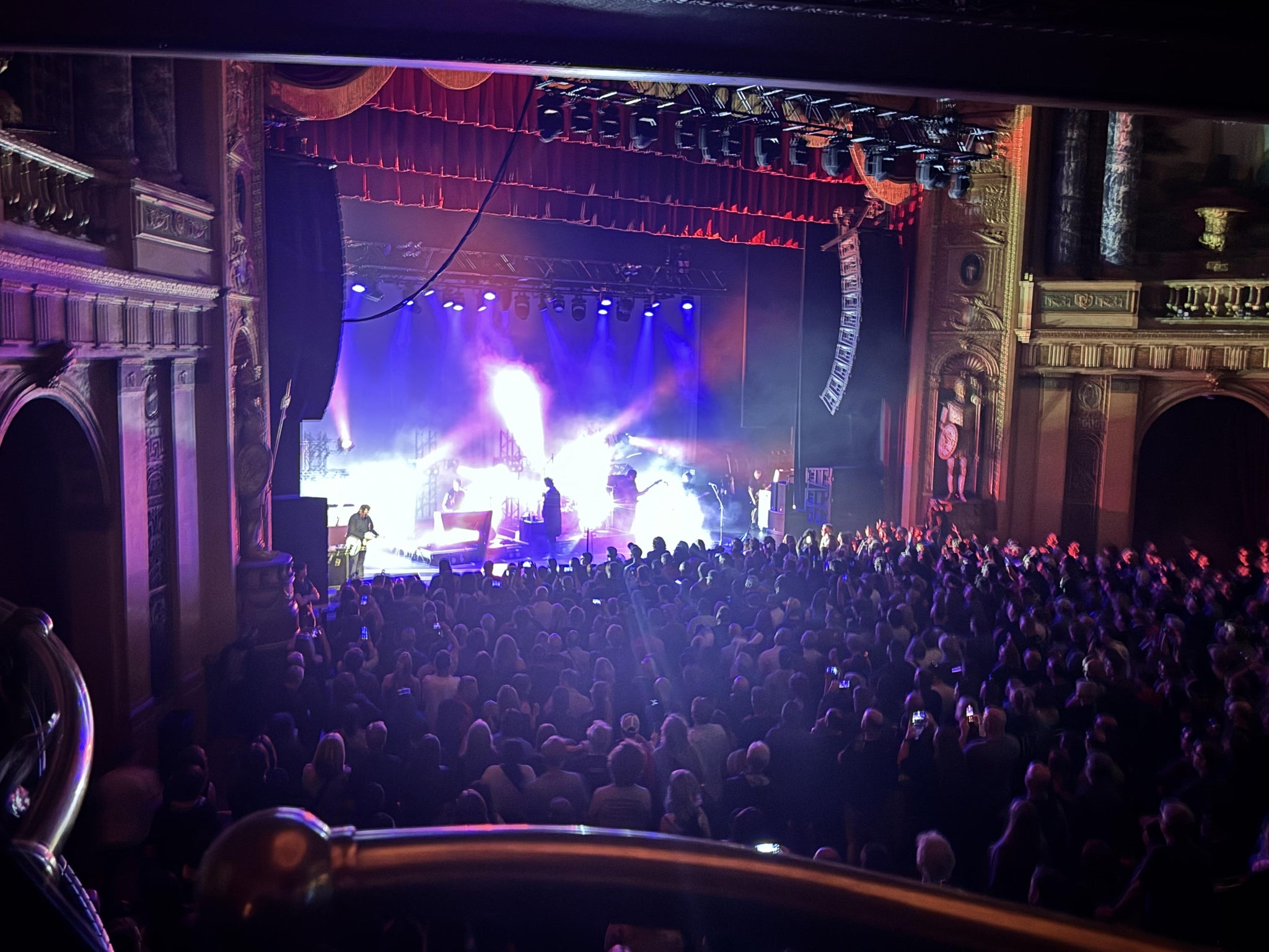 Real Fan View taken from Section Box G at The Fillmore Detroit by Eva W