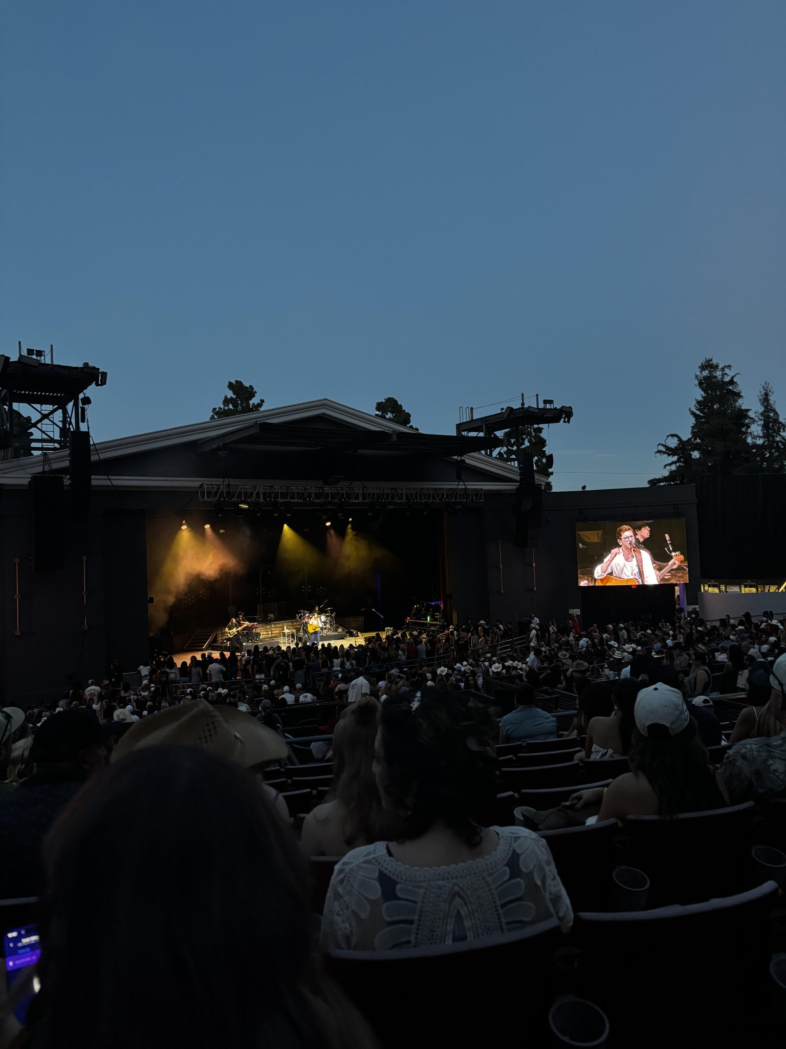 Real Fan View taken from B Left at The Greek Theatre - Los Angeles by Savannah B