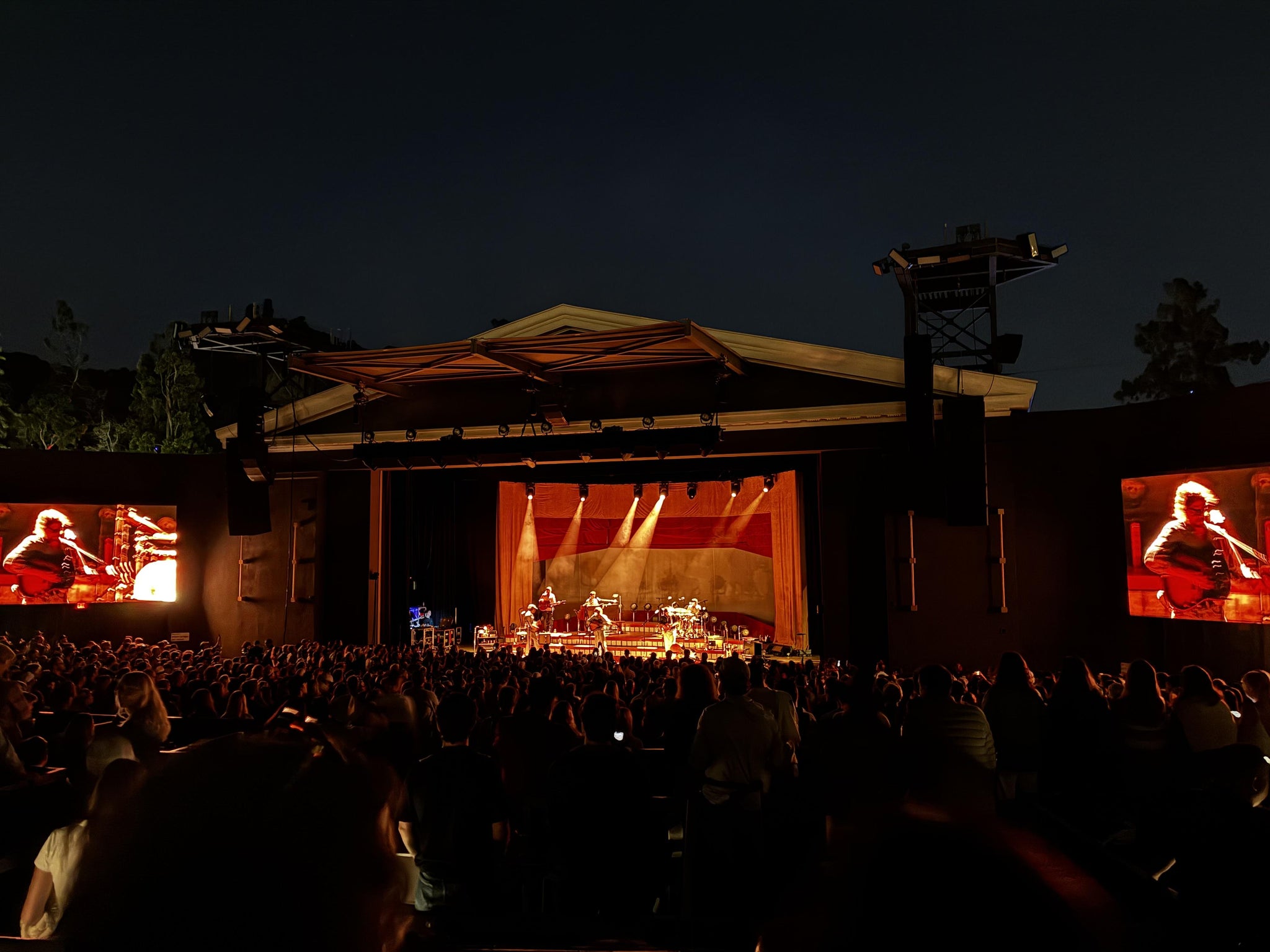 Real Fan View taken from Section B at The Greek Theatre - Los Angeles by Michael M