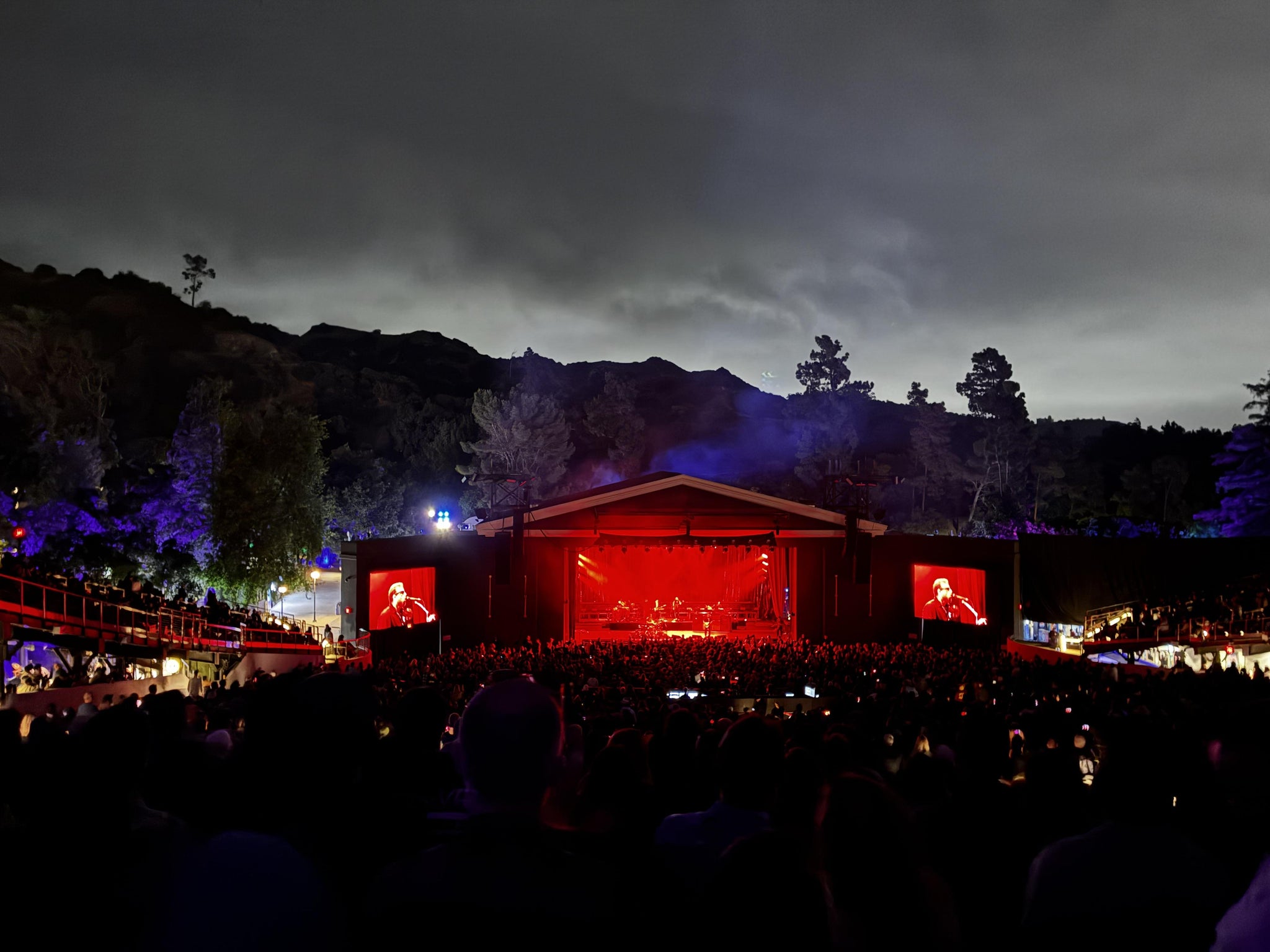 Real Fan View taken from Section C at The Greek Theatre - Los Angeles by Michael M