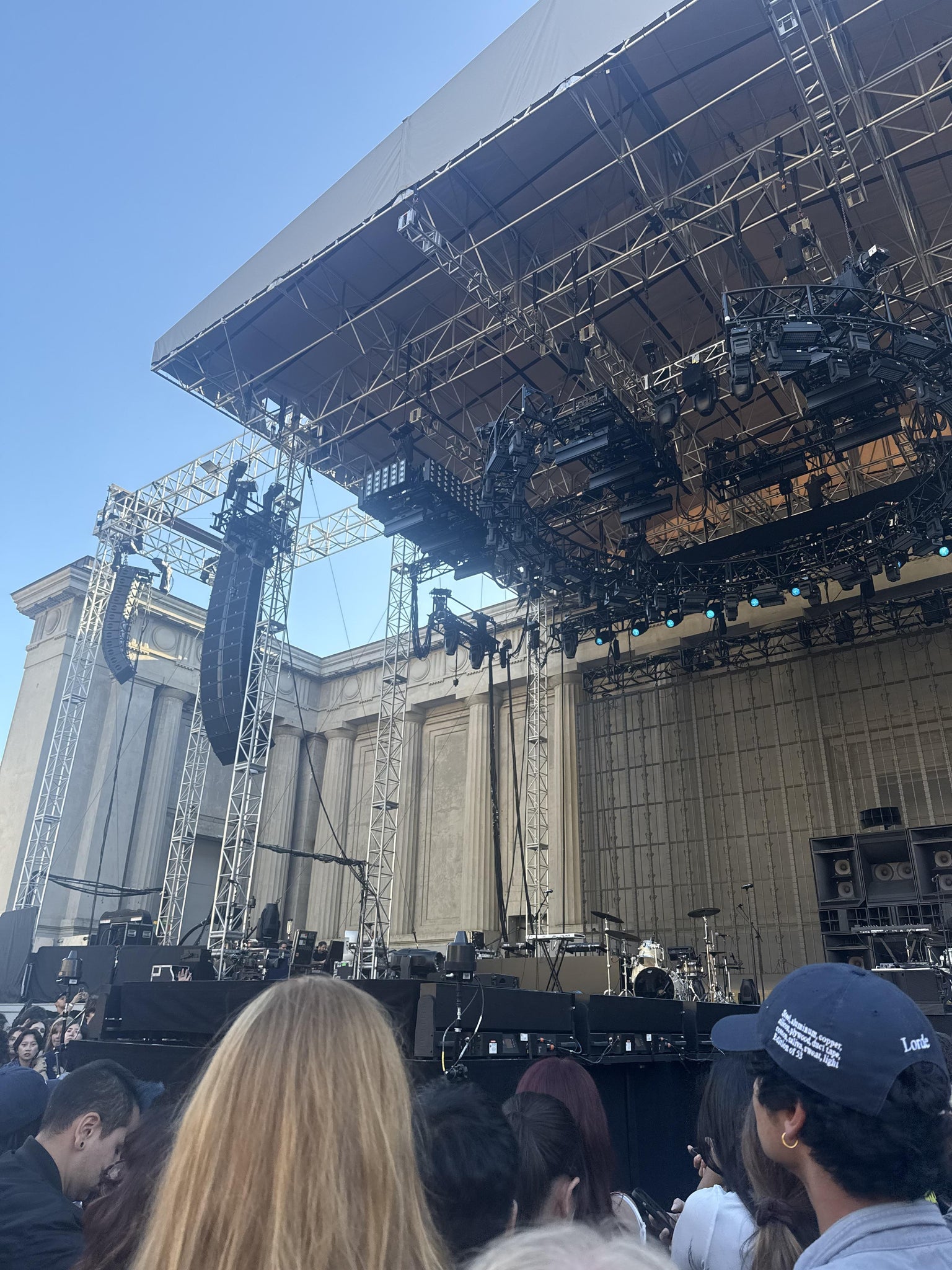 Real Fan View taken from GA Area at The Greek Theatre at U.C. Berkeley by Jovani S
