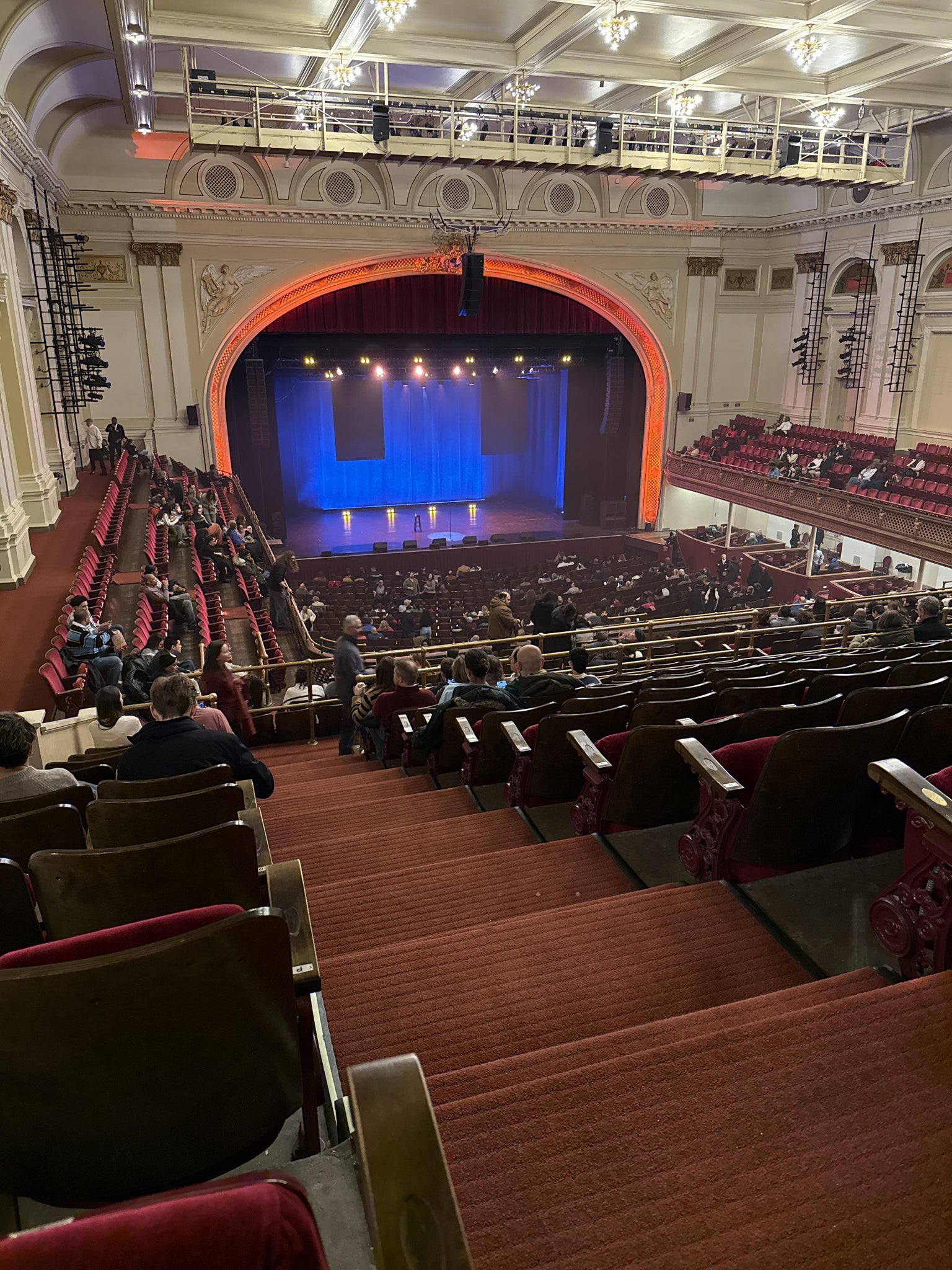 Real Fan View taken from Balcony Left at The Lyric - Baltimore by Justin R