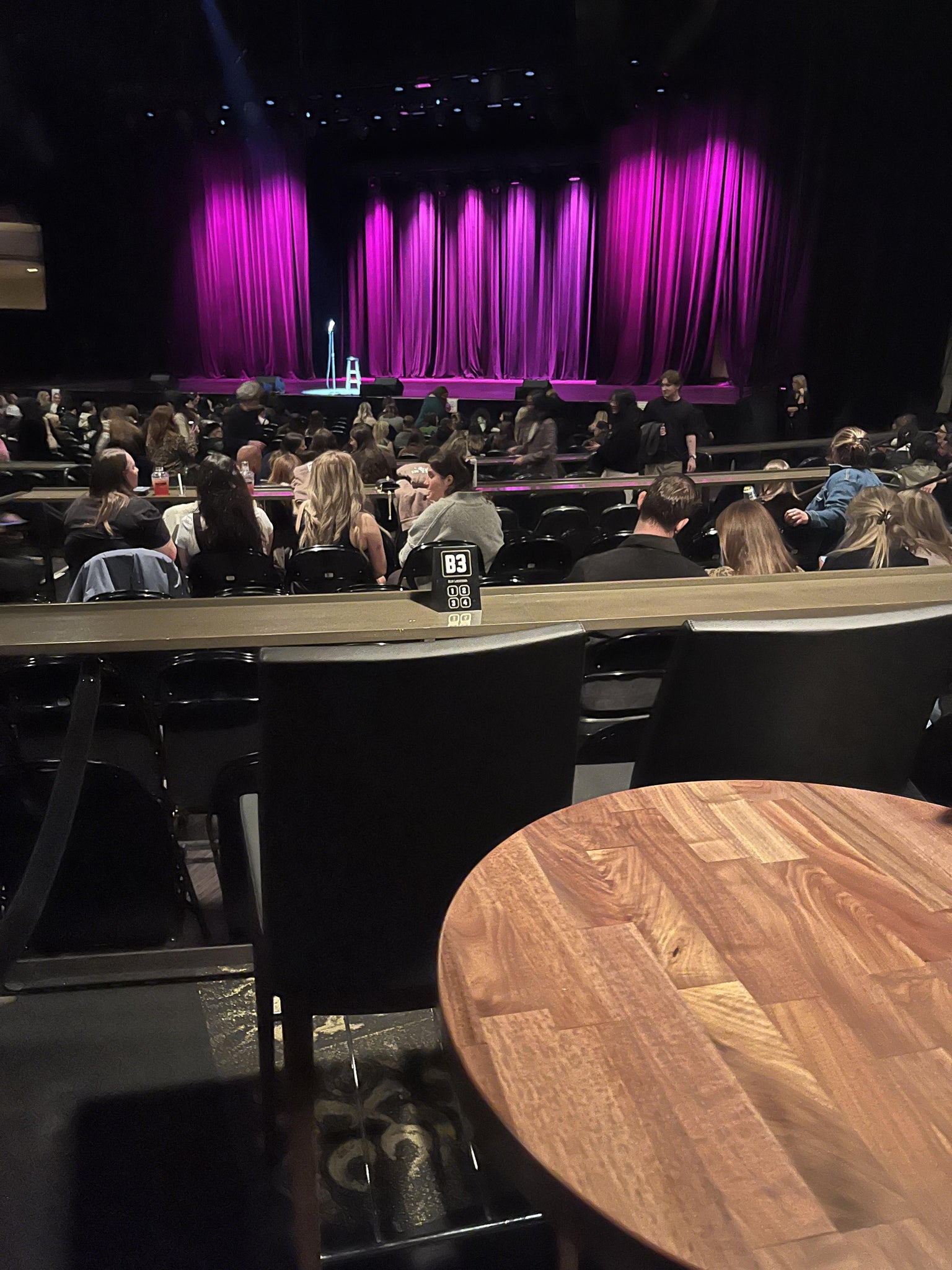 Real Fan View taken from VIP Box B 3 at The Masonic San Francisco by Jessie C