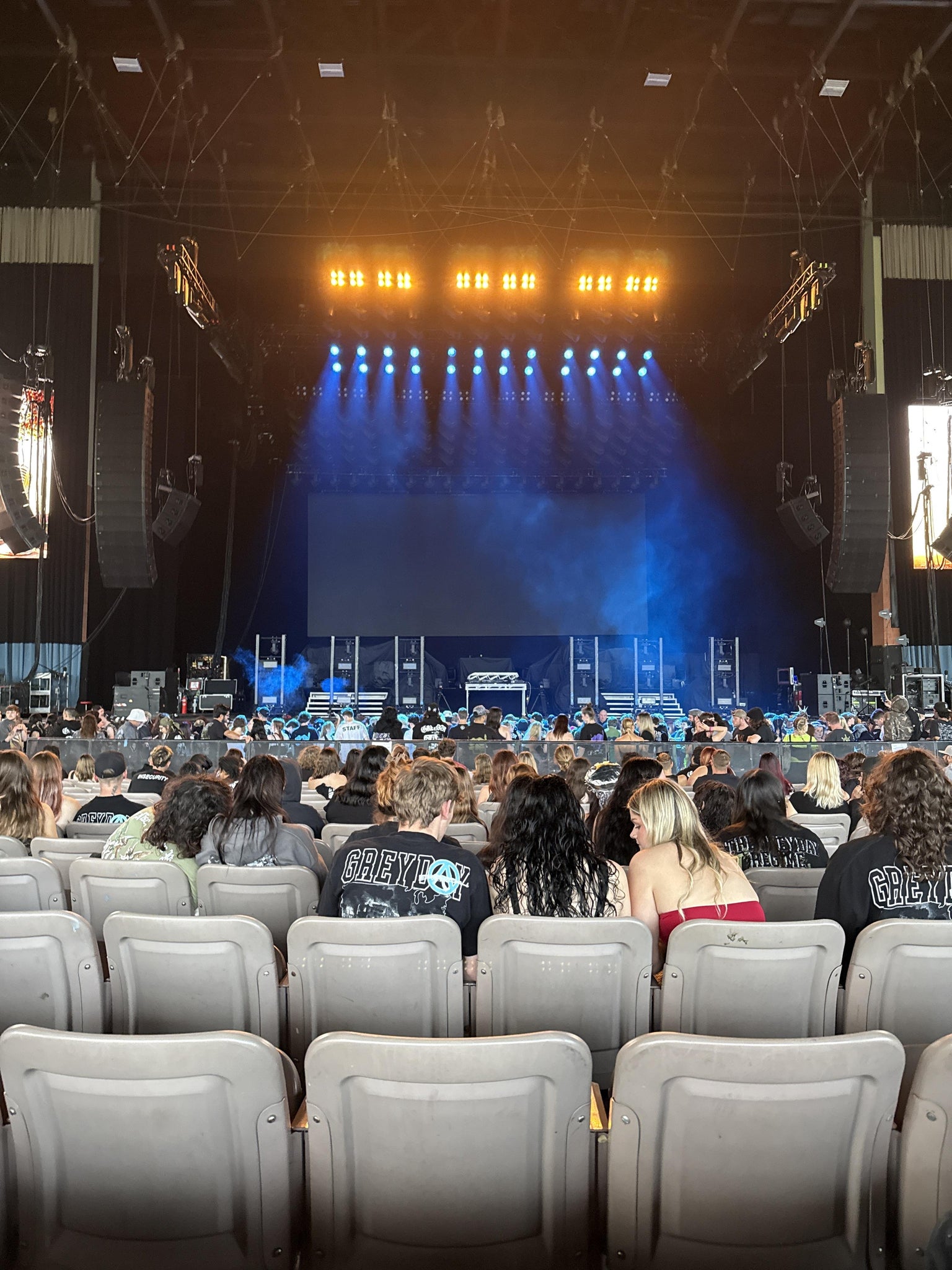 Real Fan View taken from Section 200 at The Meadows Music Theatre by Mike S