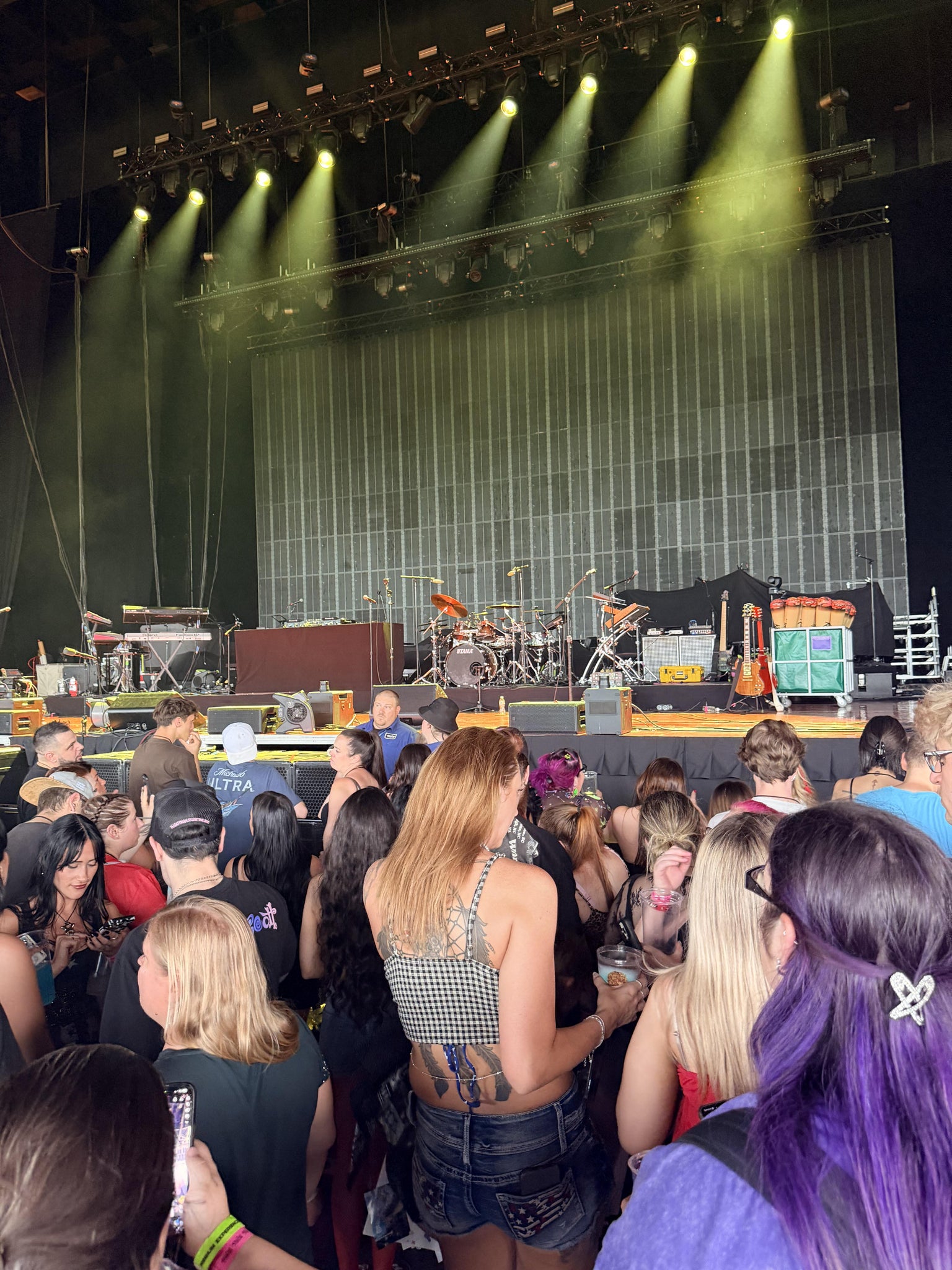 Real Fan View taken from Section GA PIT at The Meadows Music Theatre by Naylani I