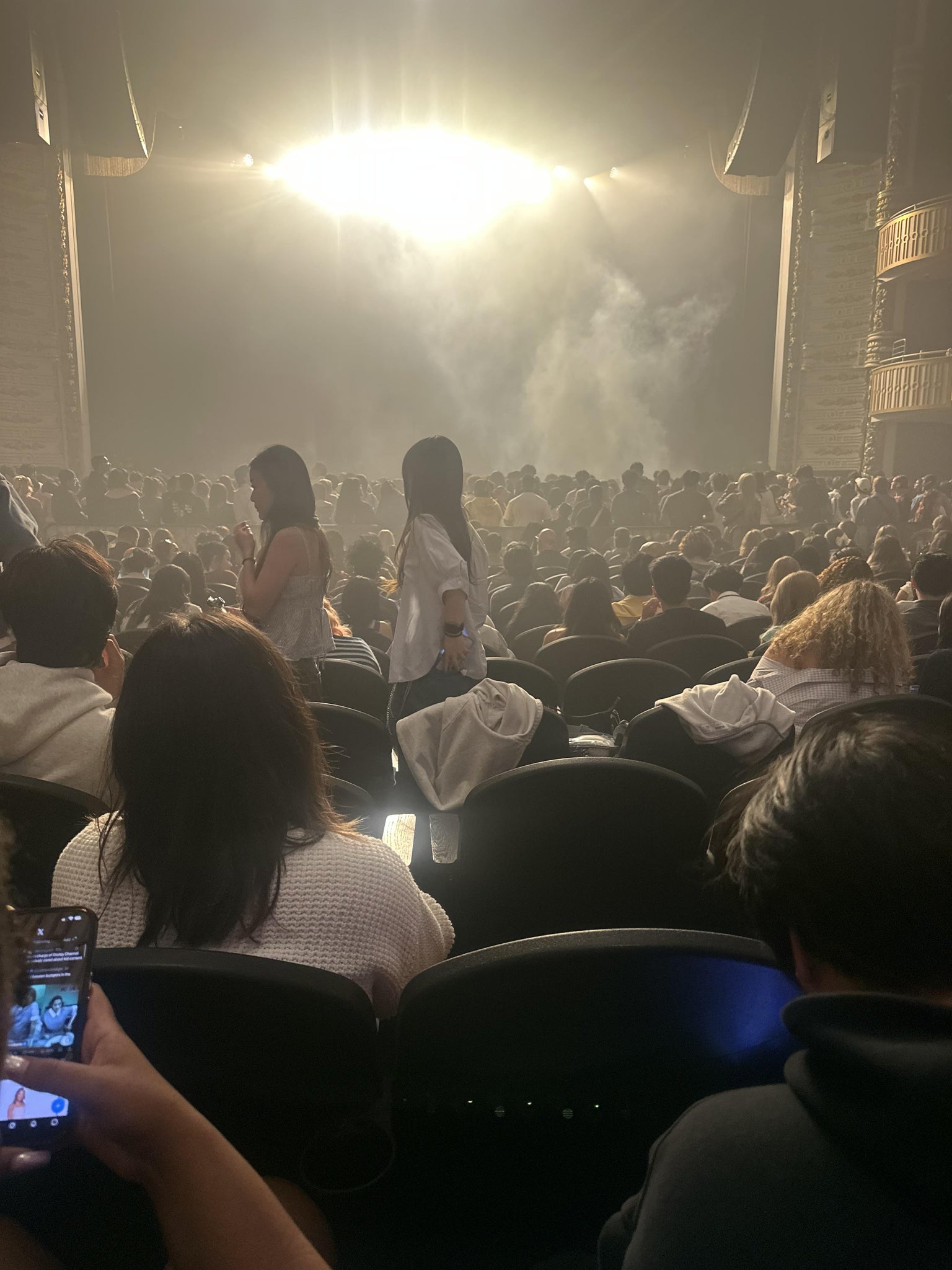 Real Fan View taken from Orchestra 2 at The Met Philadelphia by Larry S