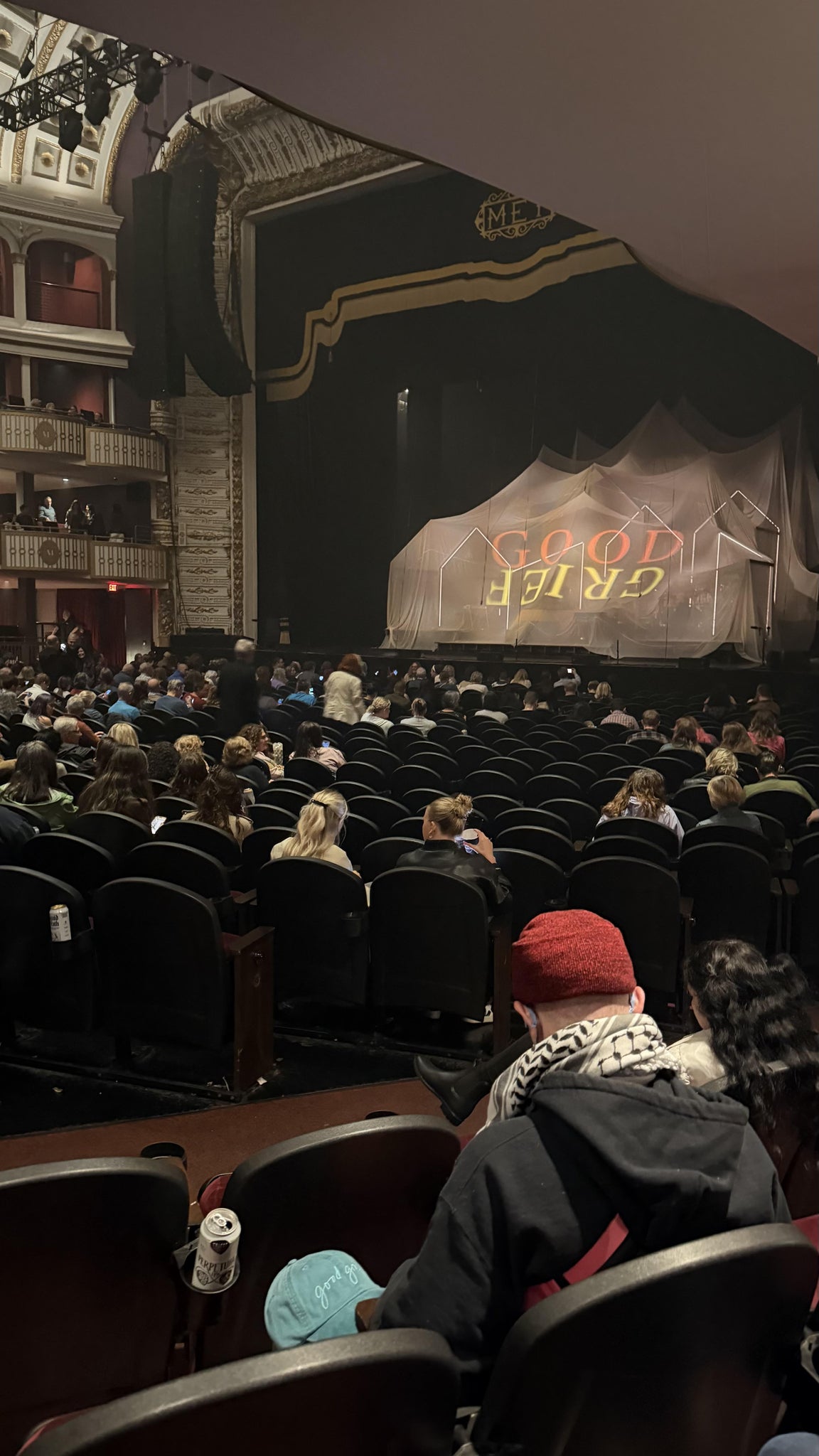 Real Fan View taken from Orchestra 4 at The Met Philadelphia by Jelena G