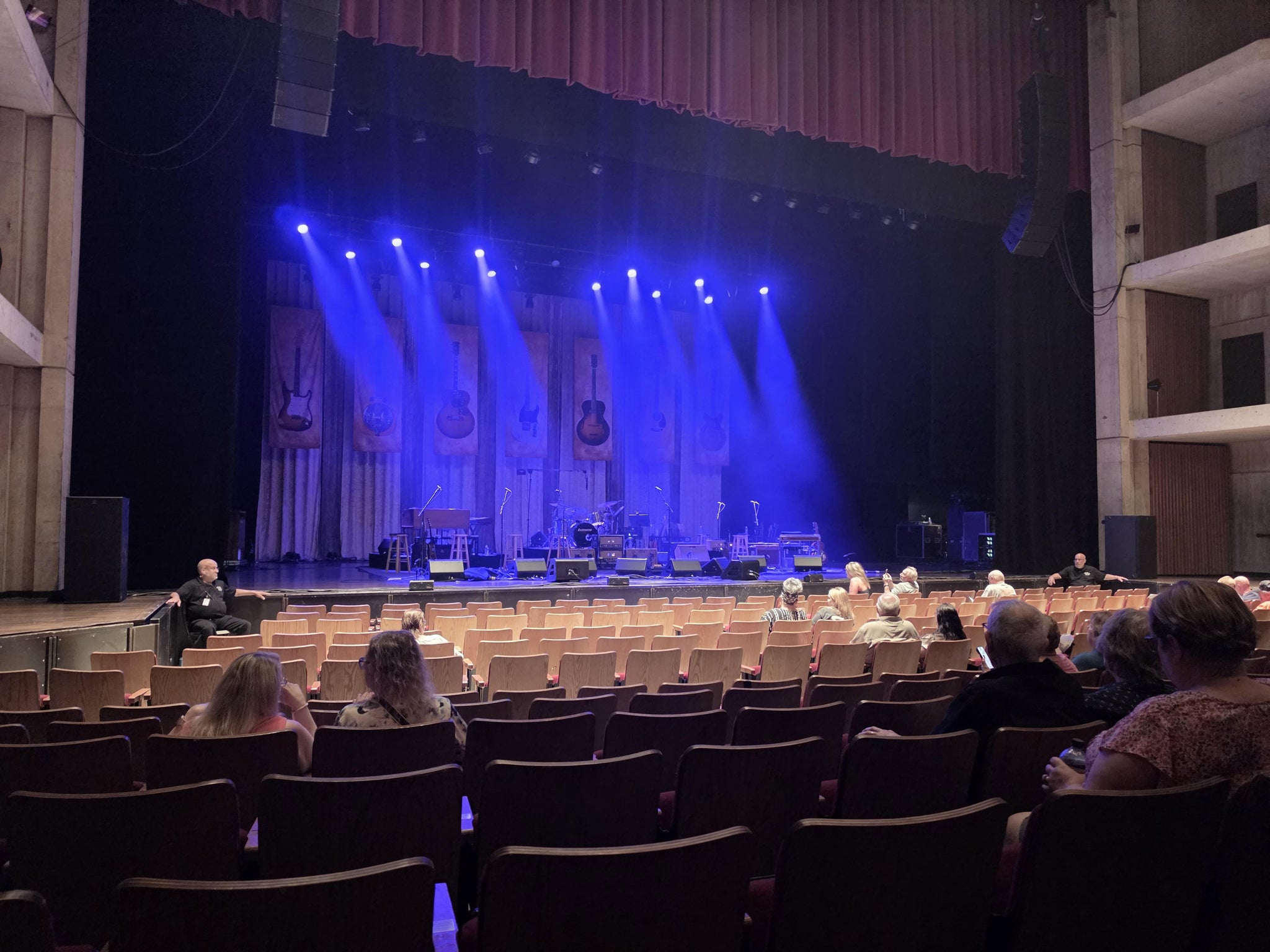Real Fan View taken from Orchestra at The Oncenter Crouse Hinds Theater by Jennifer H
