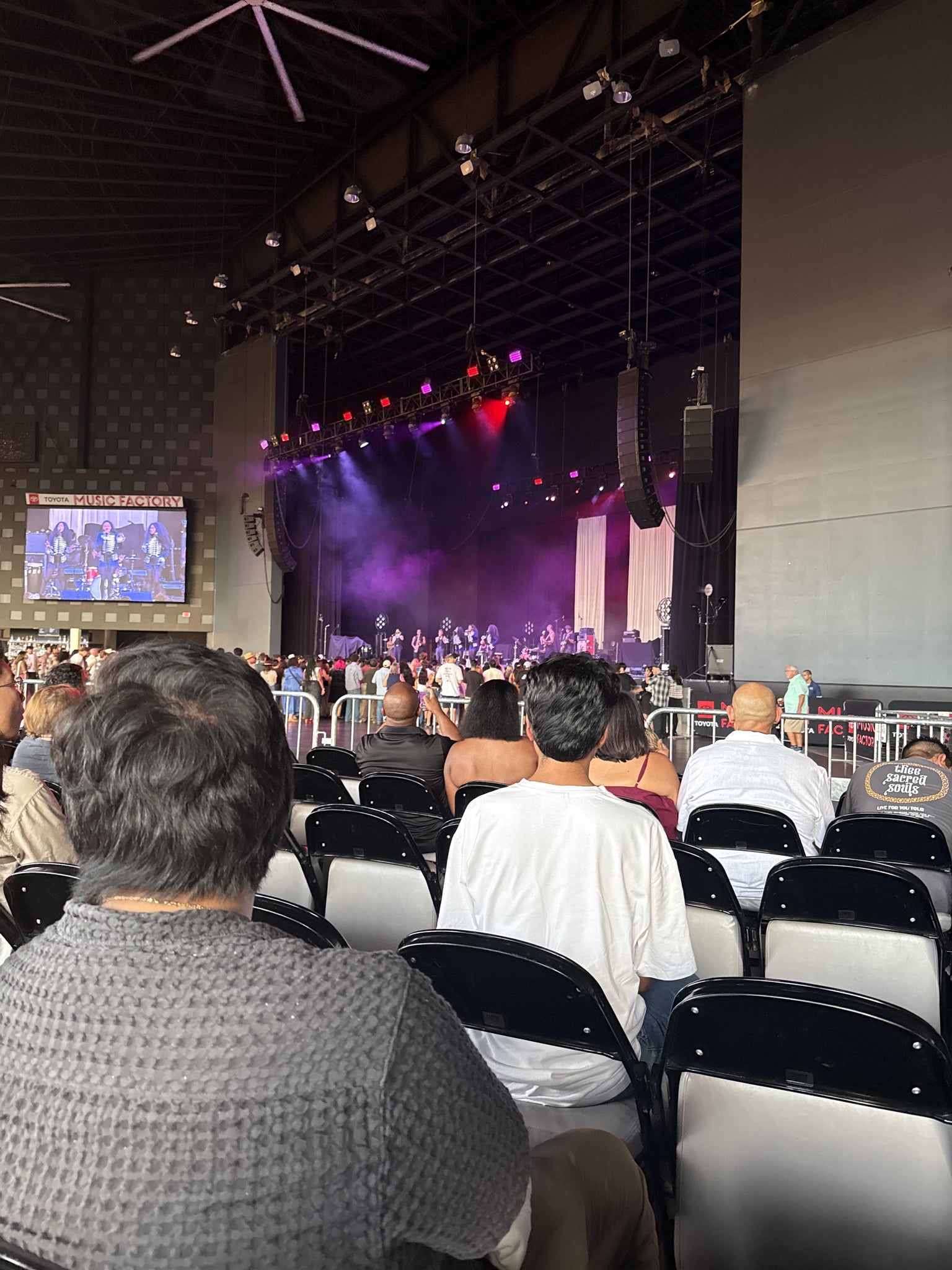 Real Fan View taken from Section 101 at The Pavilion at Toyota Music Factory by Ryan L