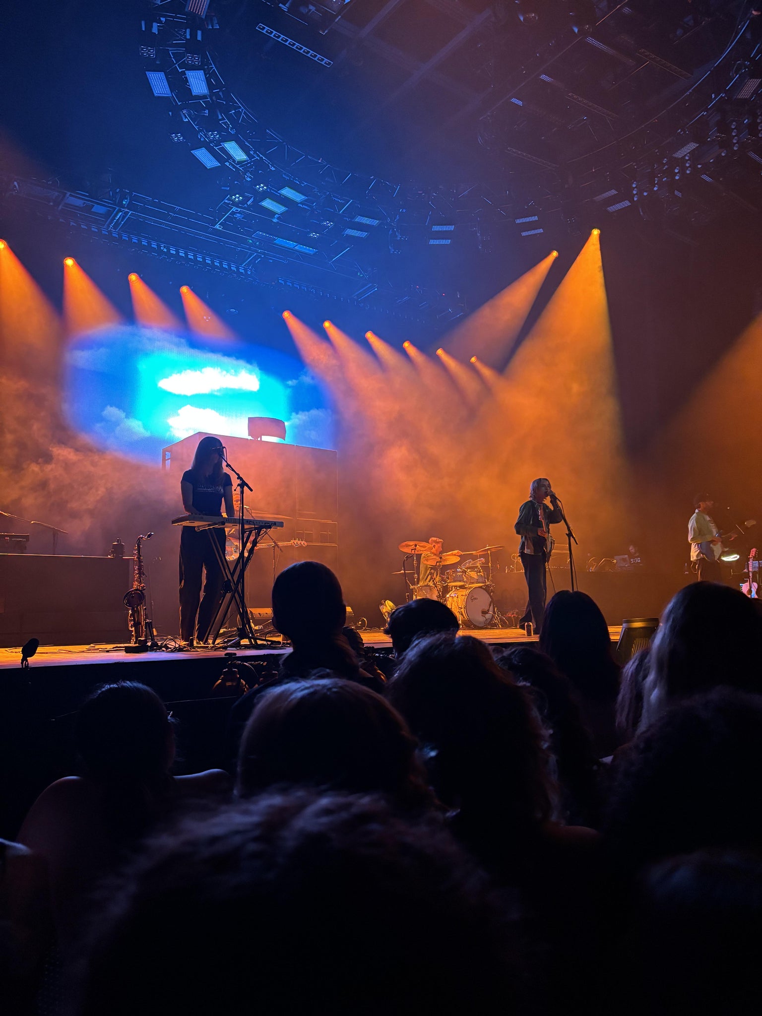 Vue réelle des fans prise de la General Admission au site The Pinnacle - Nashville par Samantha T