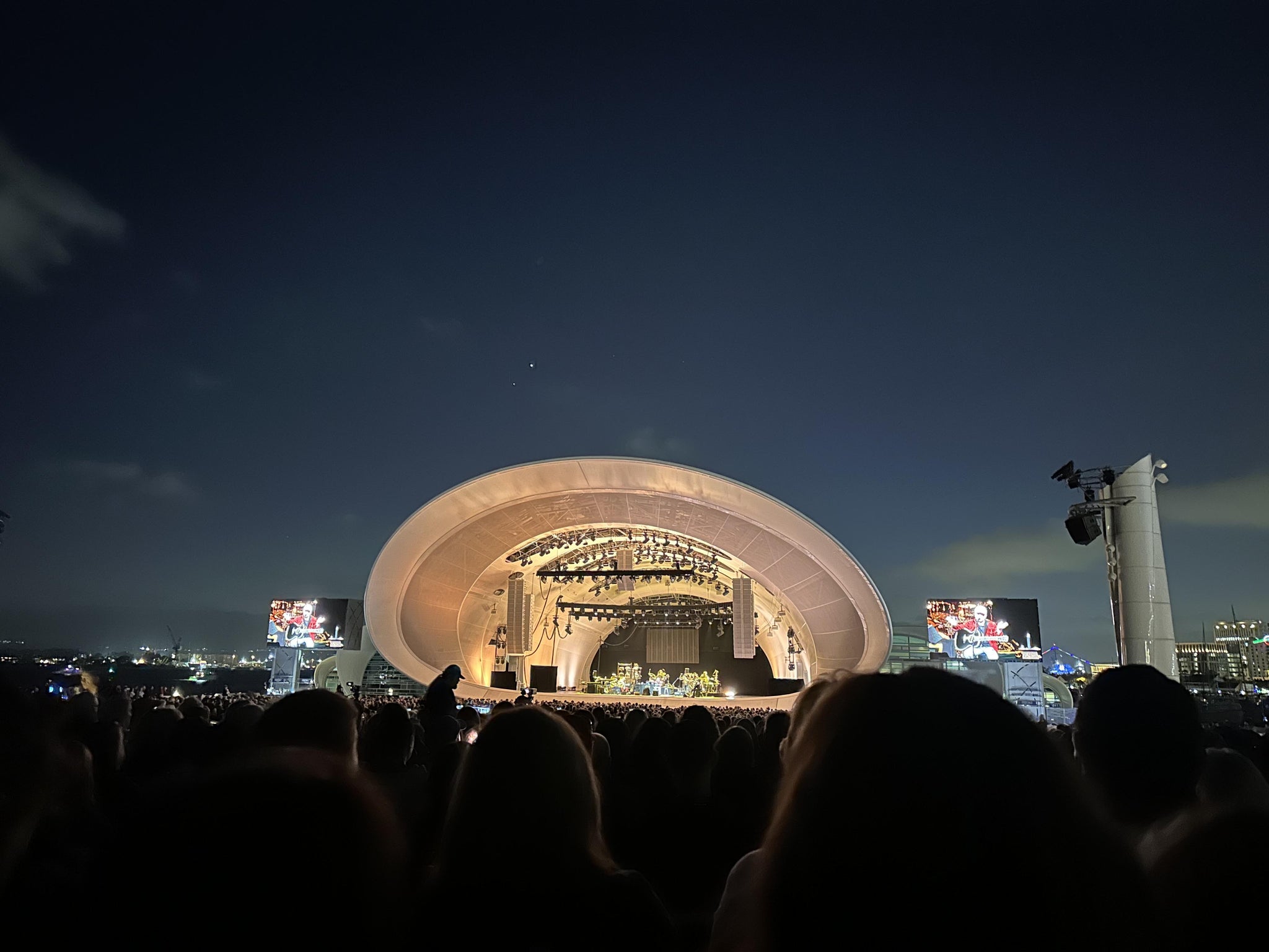 Real Fan View taken from Bridgeview Rear Right at The Rady Shell at Jacobs Park by Manoela K