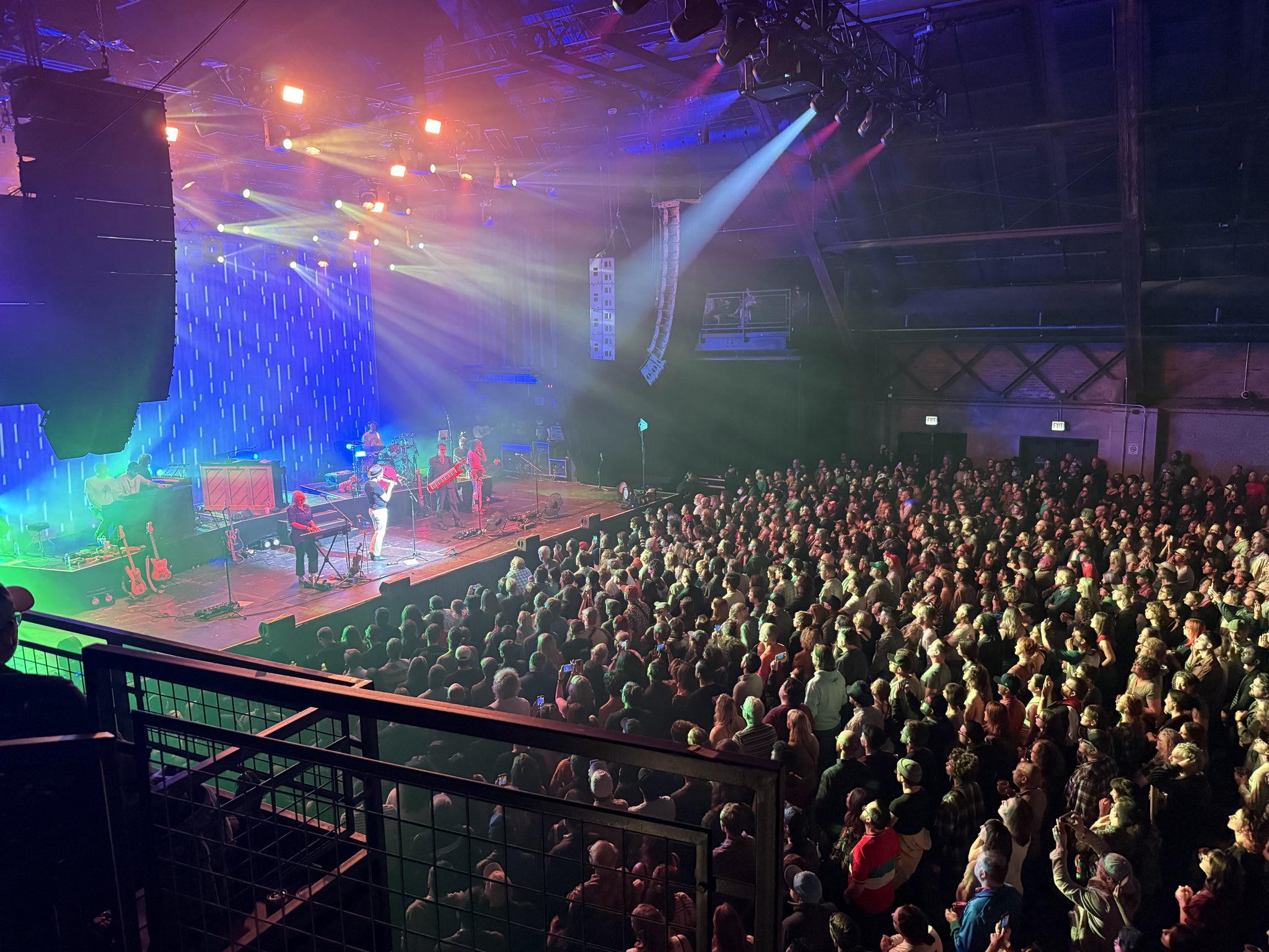 Real Fan View taken from Premium at The Salt Shed - Indoors by Layla H