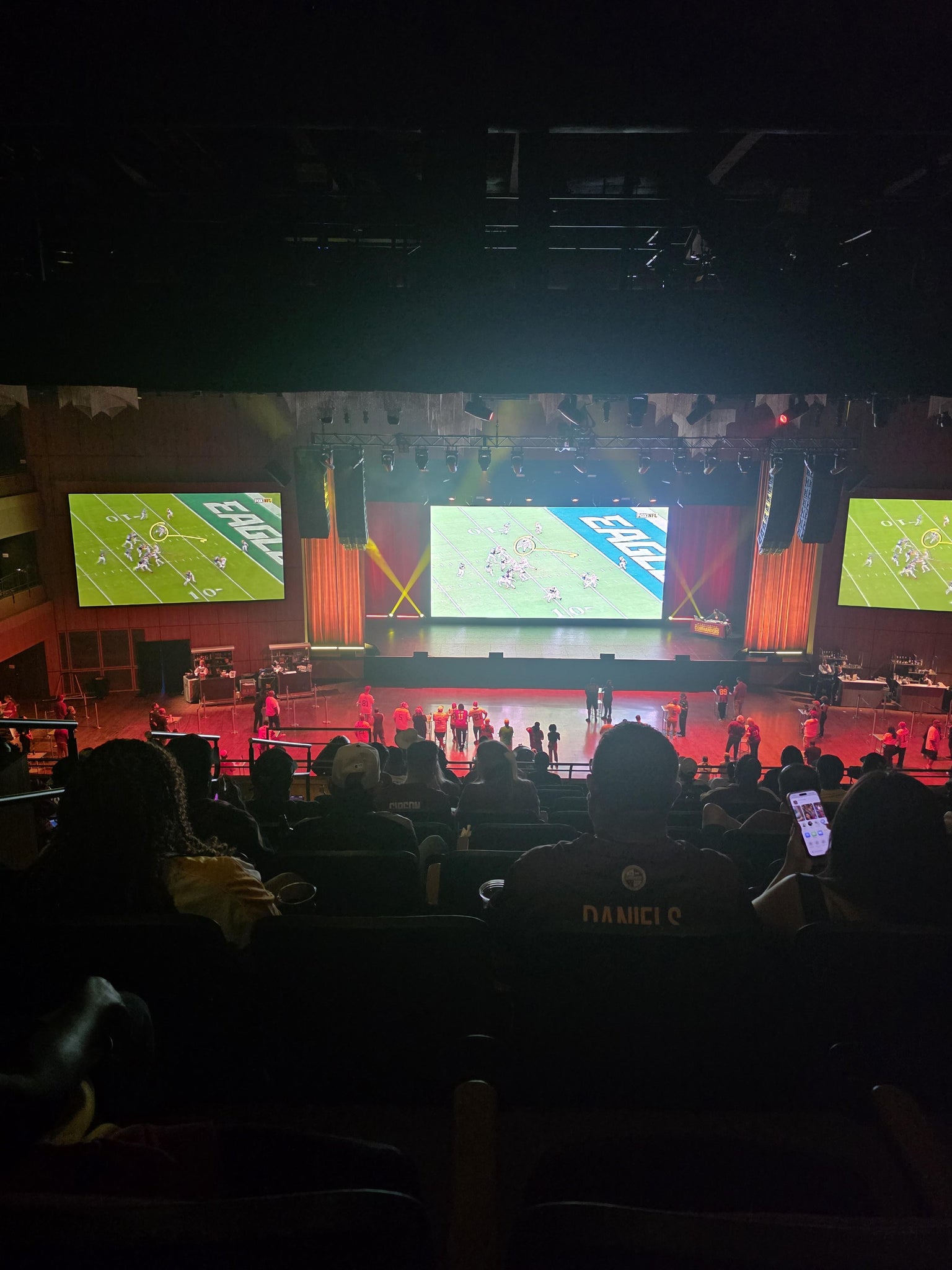 Real Fan View taken from General Admission at The Theater at MGM National Harbor by Kevin W
