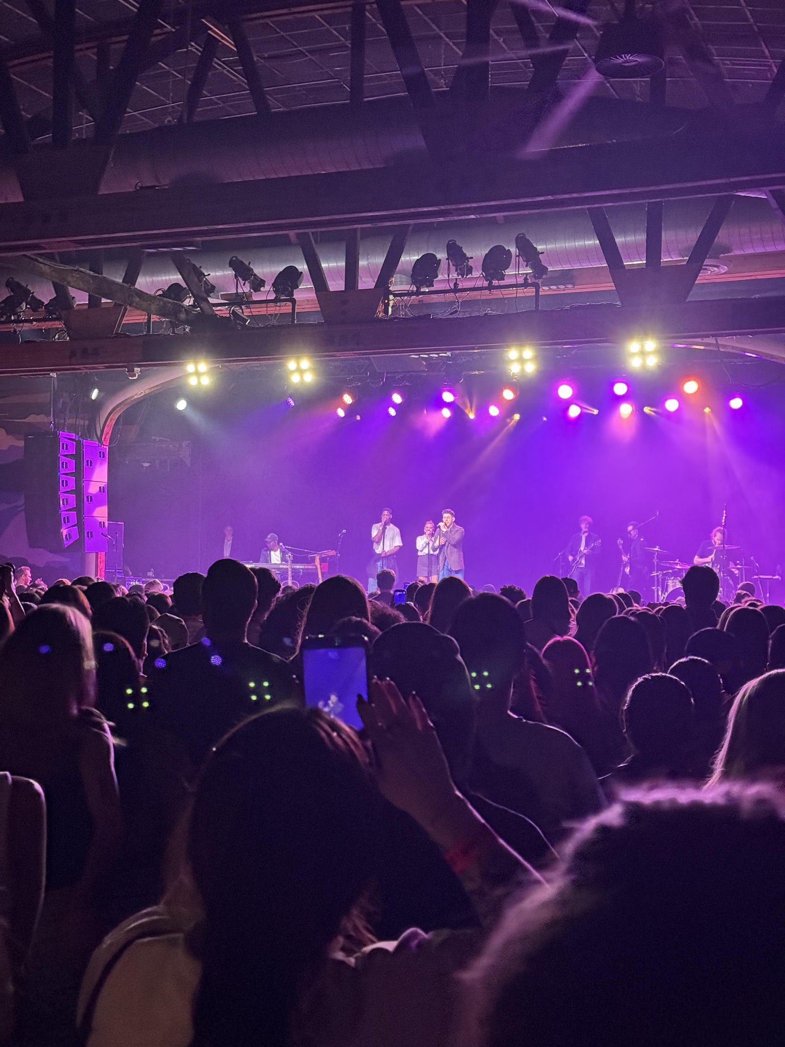 Real Fan View taken from GA Floor at The Van Buren by Cherise D