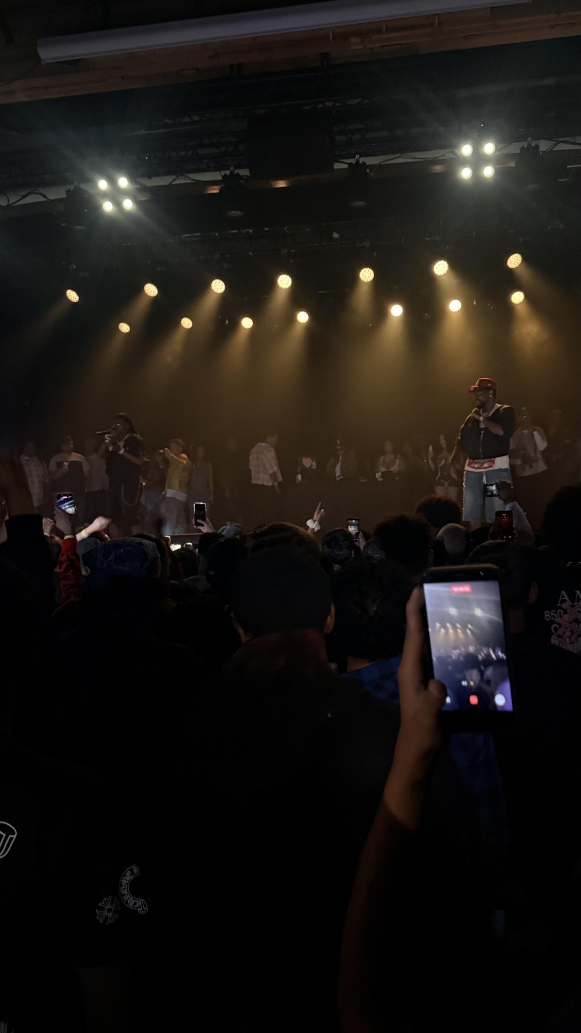 Real Fan View taken from GA Floor at The Van Buren by Maliha B