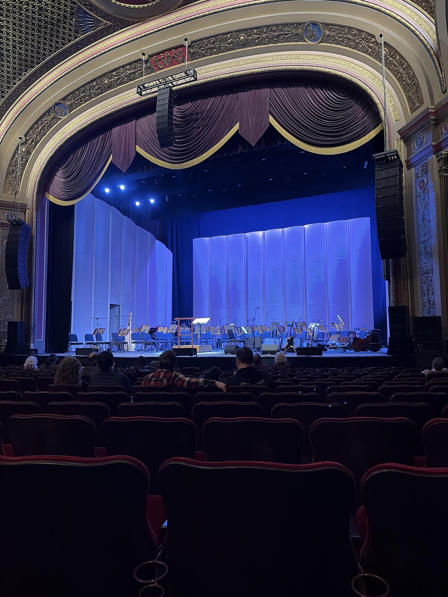 Real Fan View taken from Orchestra Right 2 at The Vets - Veterans Memorial Auditorium by Anonymous User