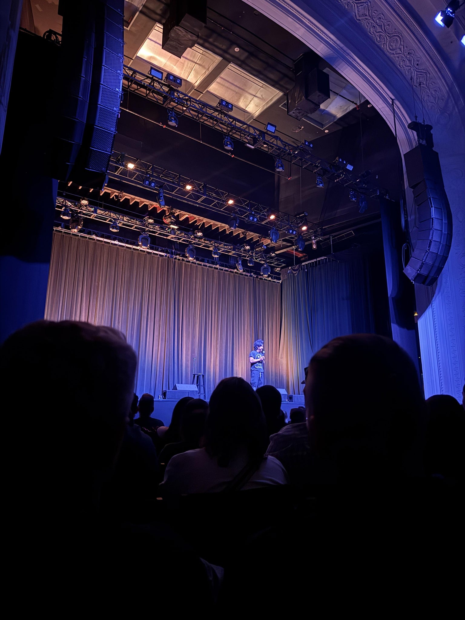 Real Fan View taken from Floor at The Wellmont Theater by Ryan L