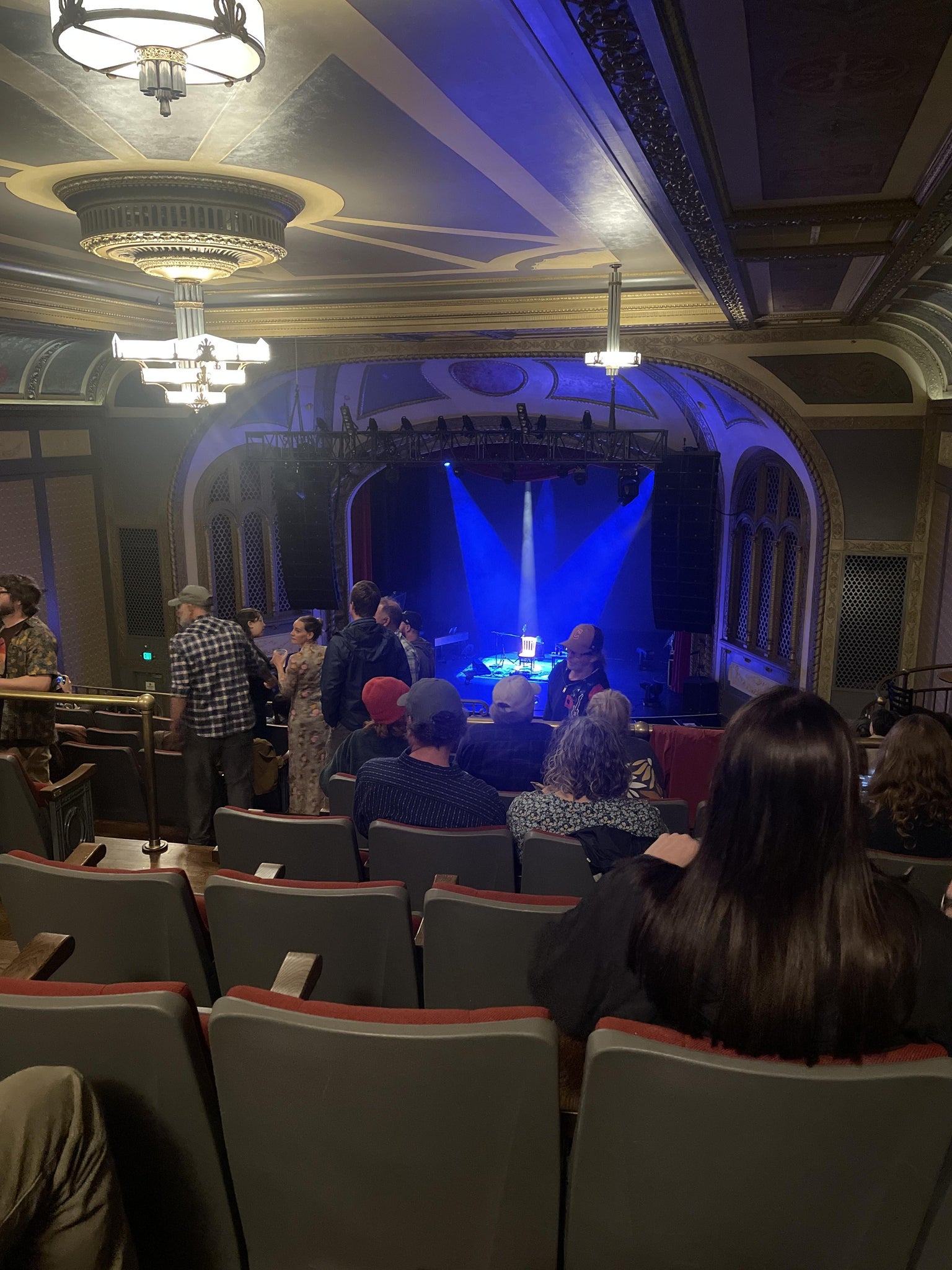 Real Fan View taken from Standard Balcony Right at The Wilma Theatre - MT by Walter J