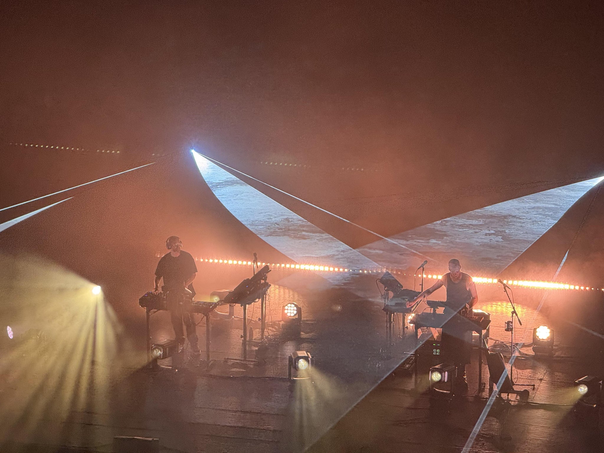 Real Fan View taken from Mezzanine at The Wiltern by Priscilla C