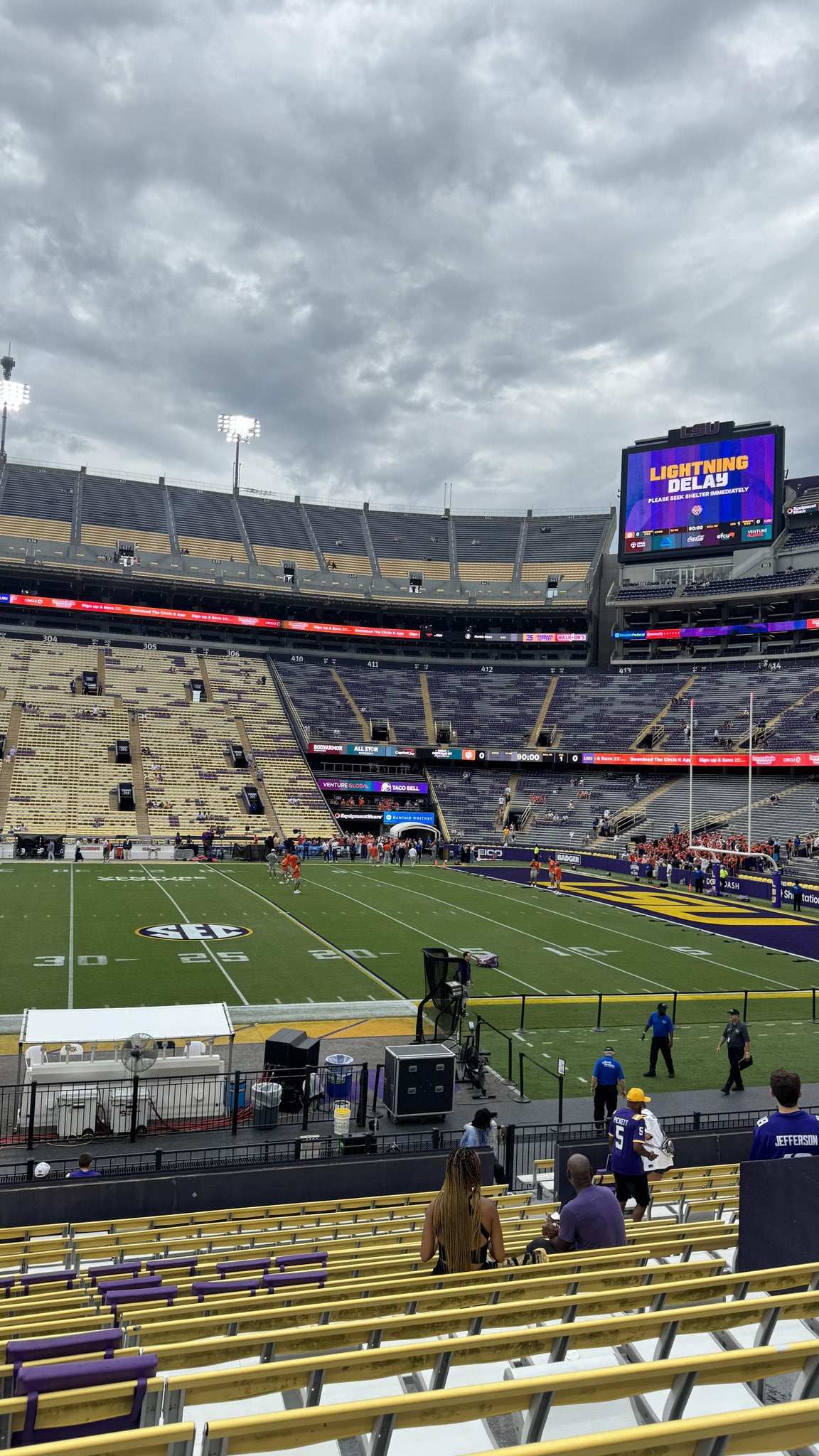 Real Fan View taken from Section 102 at Tiger Stadium by Jadin M