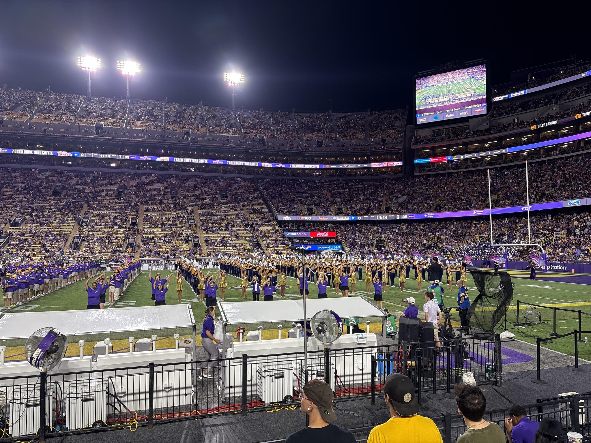 Vue réelle des fans prise de la Section 102 au site Tiger Stadium par Brian S