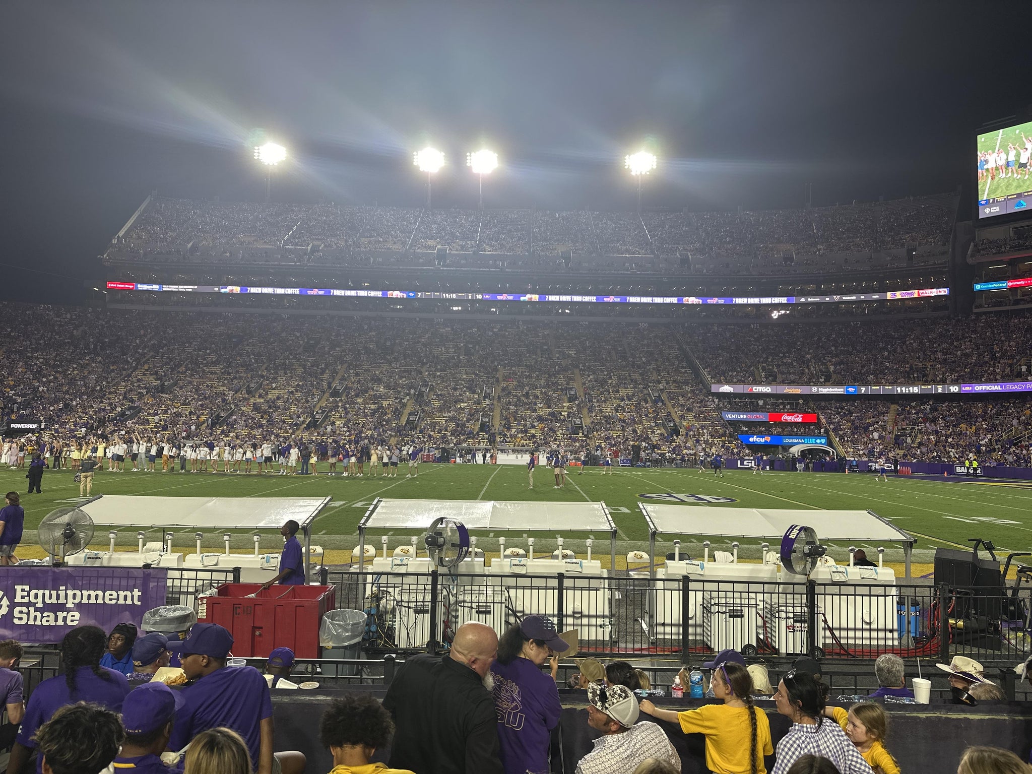 Vue réelle des fans prise de la Section 102 au site Tiger Stadium par Amy M
