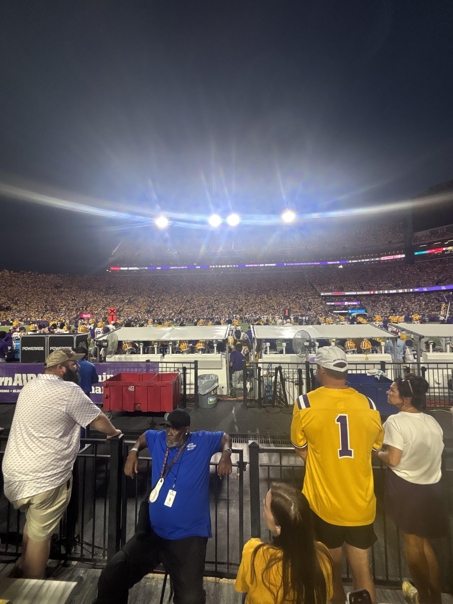 Vue réelle des fans prise de la Section 106 au site Tiger Stadium par Shannon K
