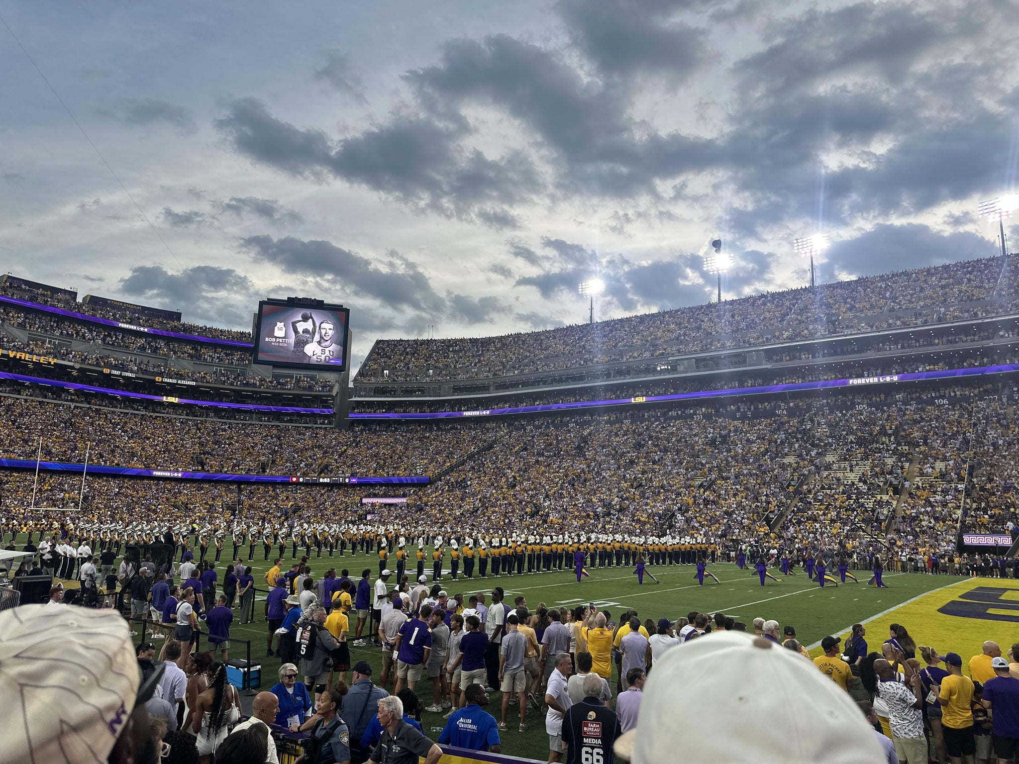 Vue réelle des fans prise de la Section 210 au site Tiger Stadium par Dakota H
