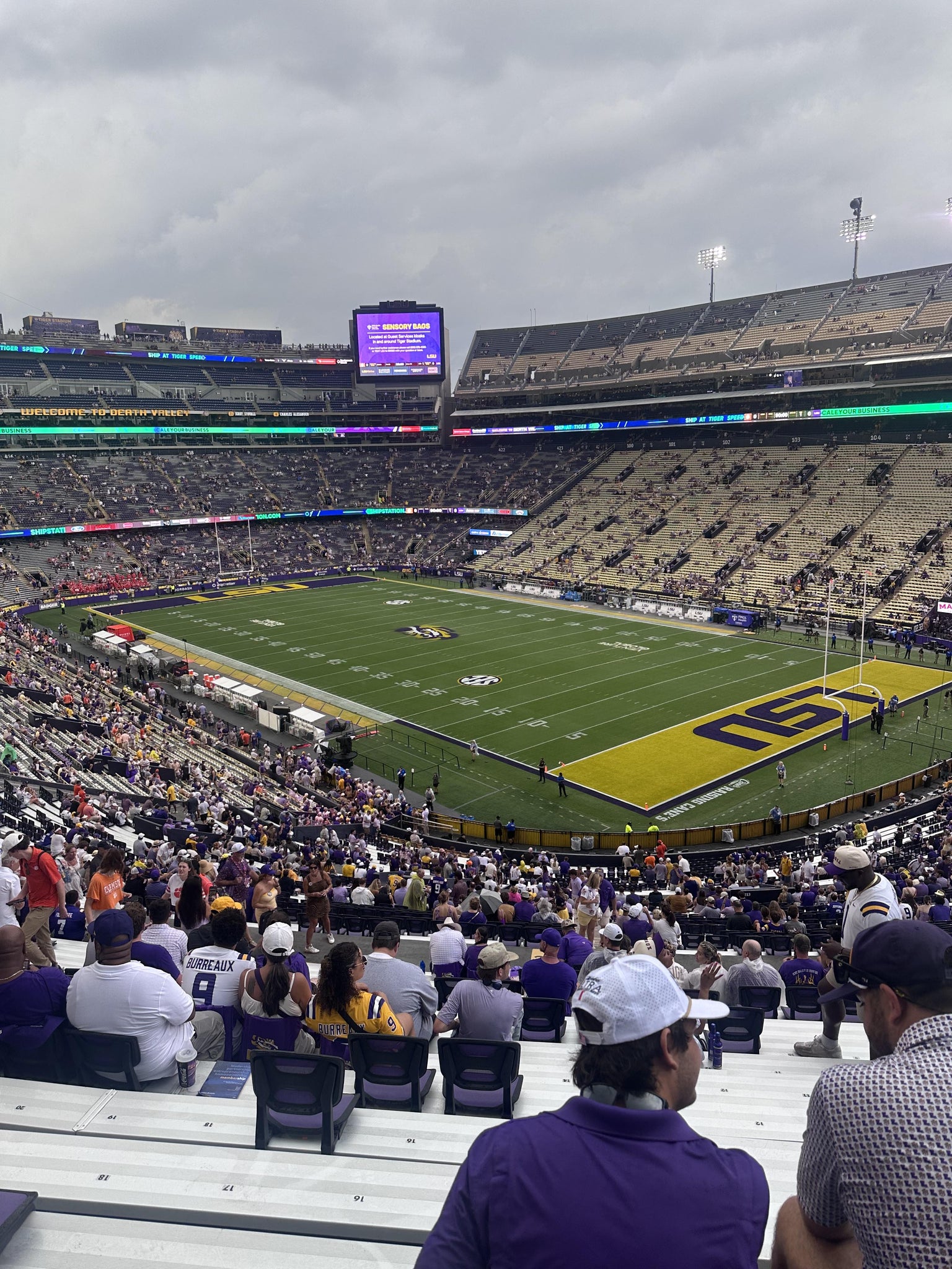 Real Fan View taken from Section 240 at Tiger Stadium by Dadrien U