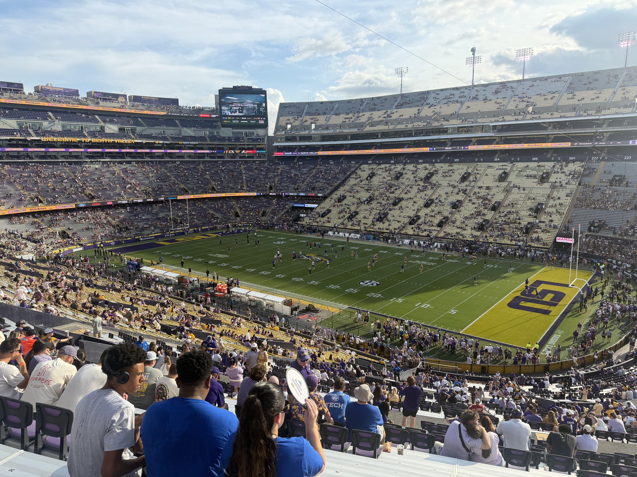 Vue réelle des fans prise de la Section 242 au site Tiger Stadium par Ethan M
