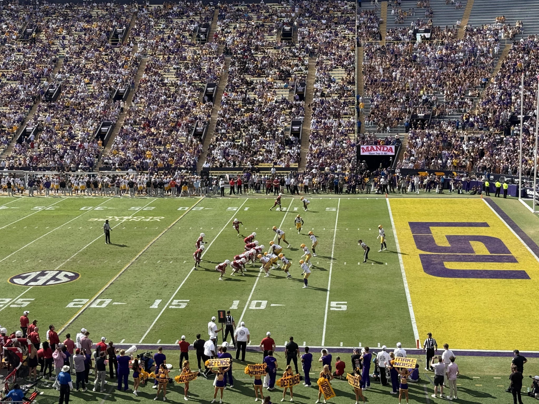Real Fan View taken from Section 300 at Tiger Stadium by Jordan B