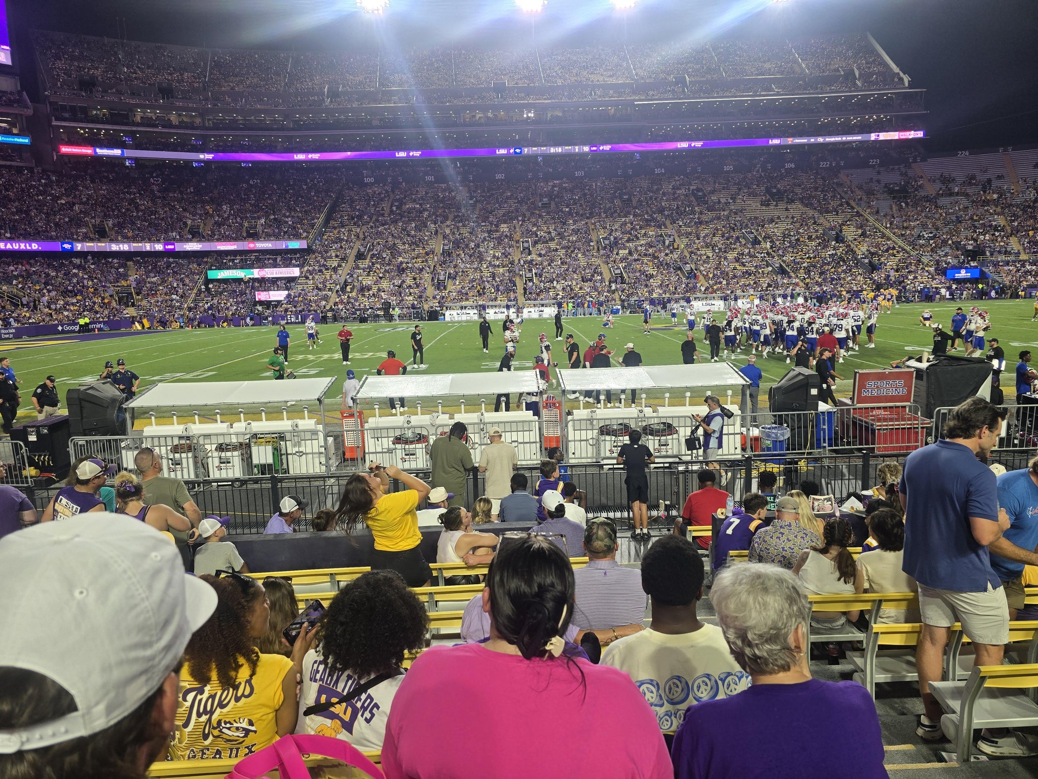 Vue réelle des fans prise de la Section 304 au site Tiger Stadium par Ashley M