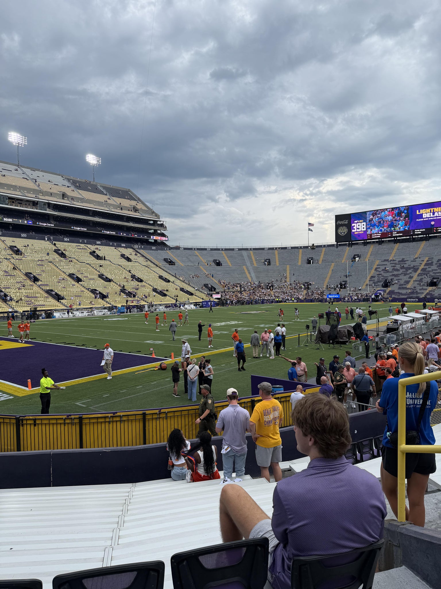 Real Fan View taken from Section 402 at Tiger Stadium by Anonymous User