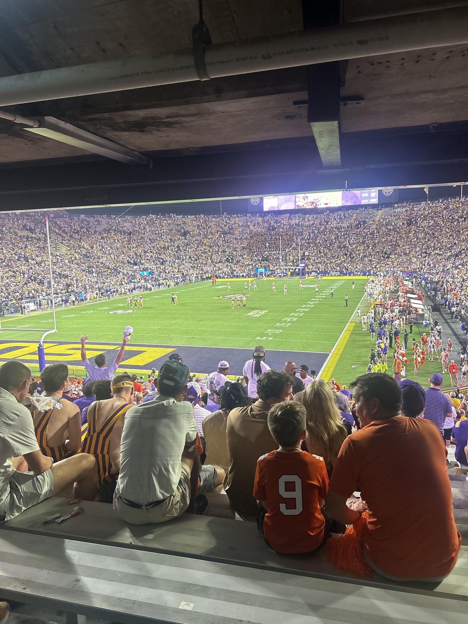 Real Fan View taken from Section 404 at Tiger Stadium by Floyd B