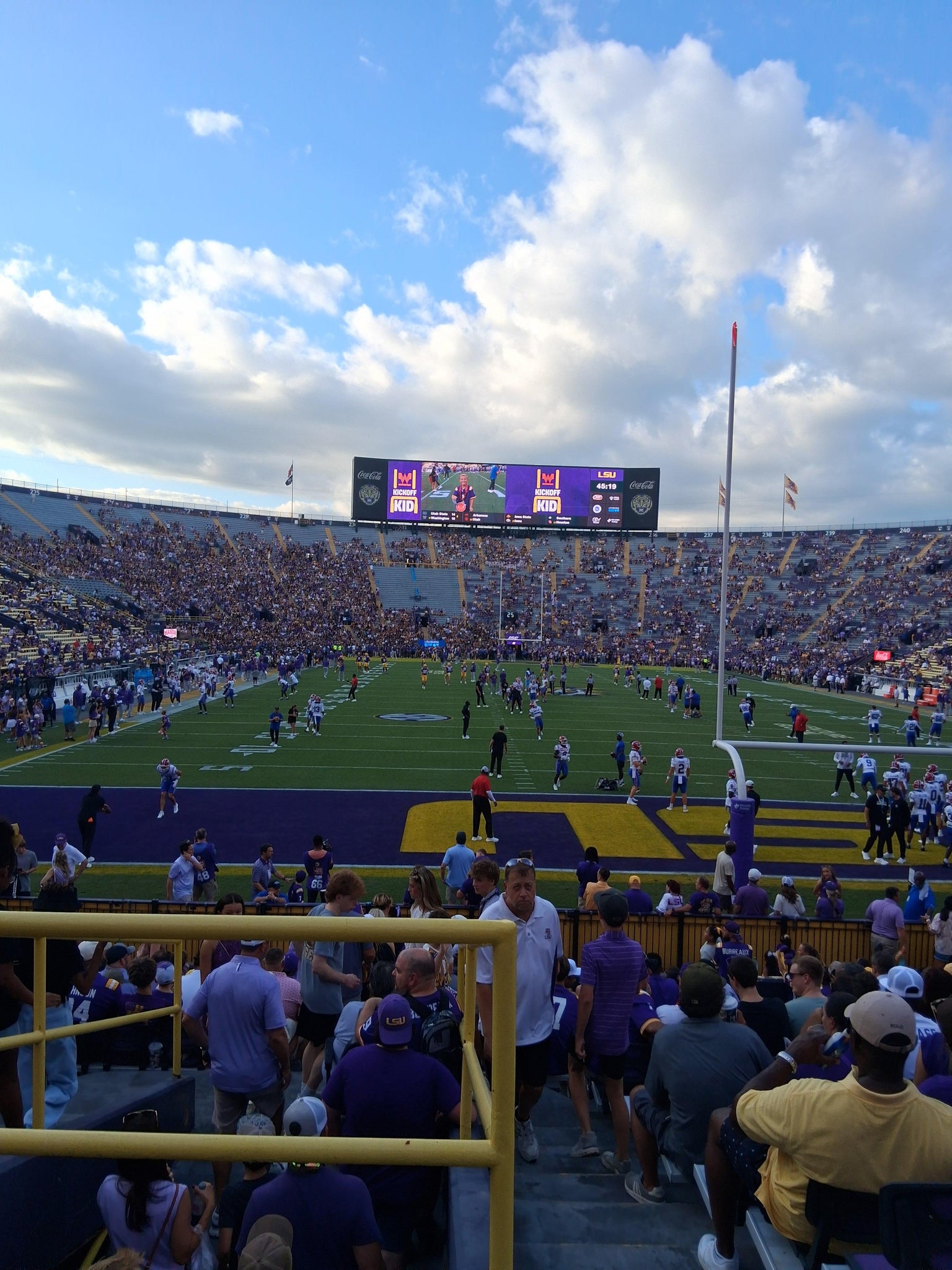 Vue réelle des fans prise de la Section 406 au site Tiger Stadium par Lisa C
