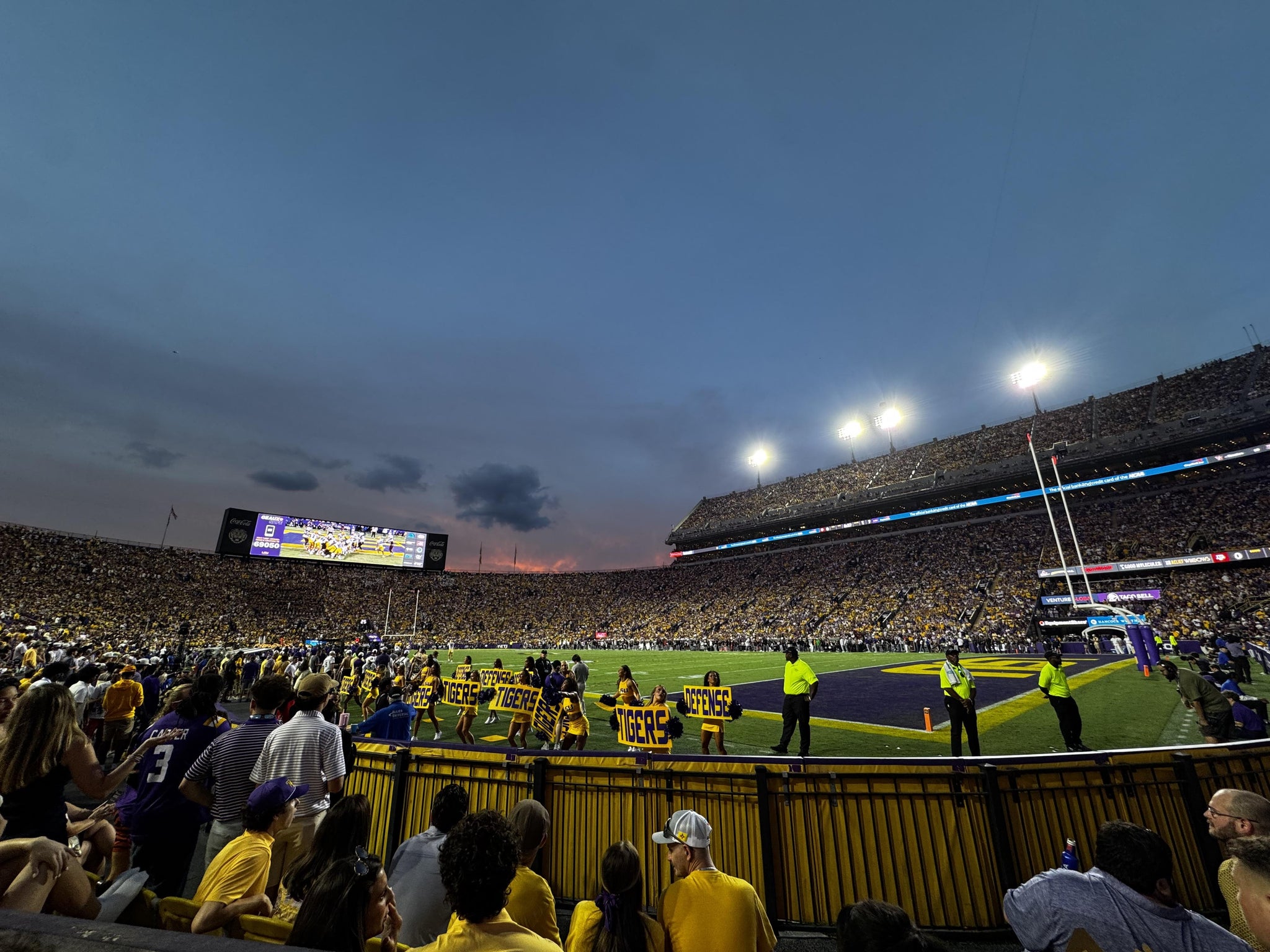 Real Fan View taken from Section 408 at Tiger Stadium by Anna G