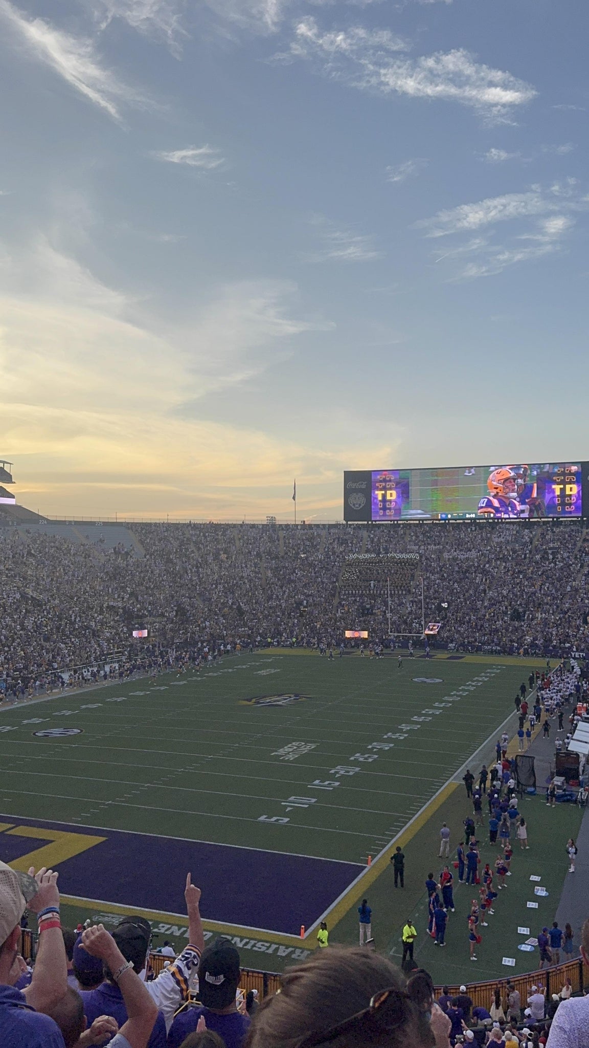 Vue réelle des fans prise de la Section 415 au site Tiger Stadium par Morgan B