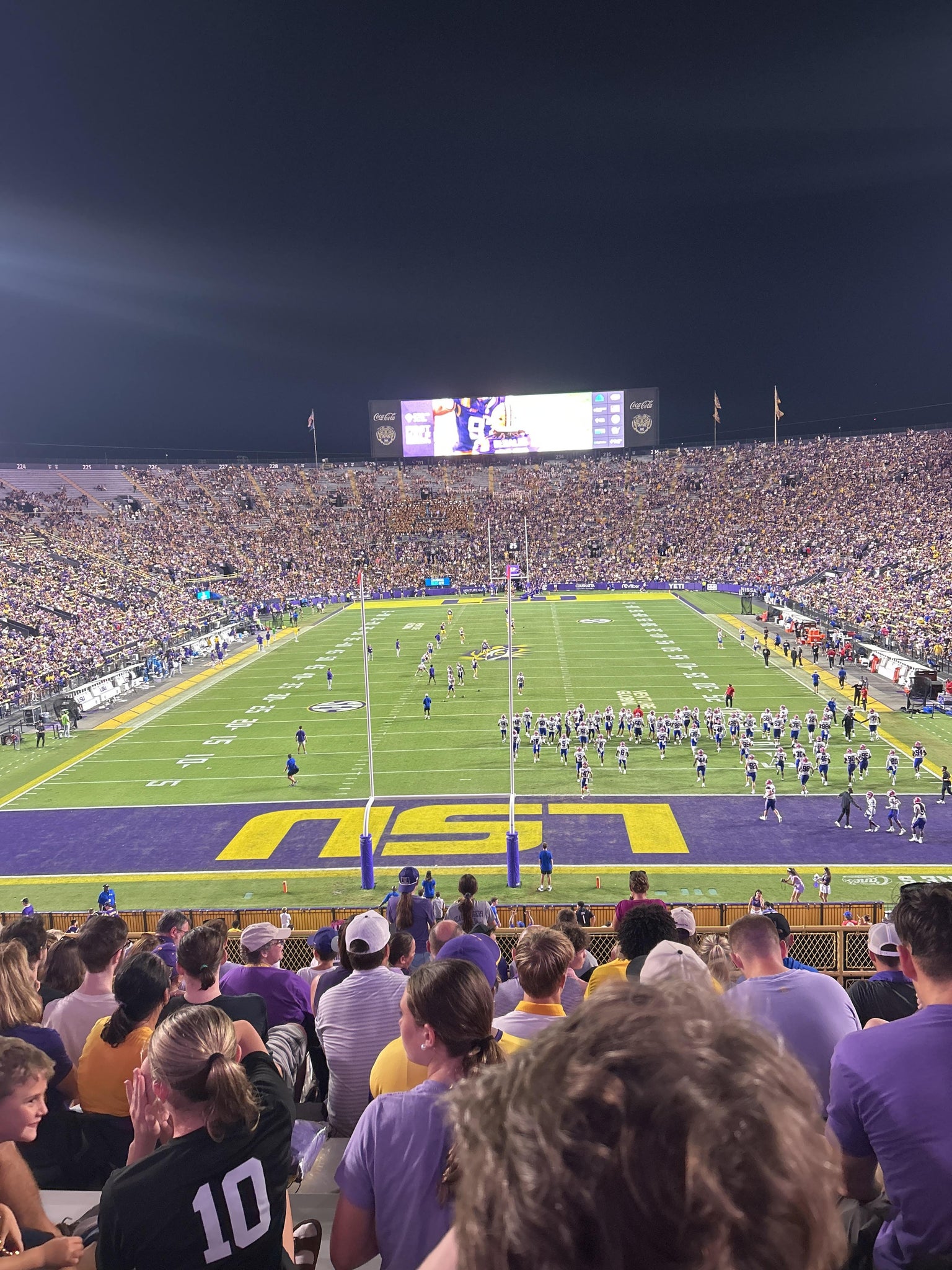 Vue réelle des fans prise de la Section 417 au site Tiger Stadium par Jacob W