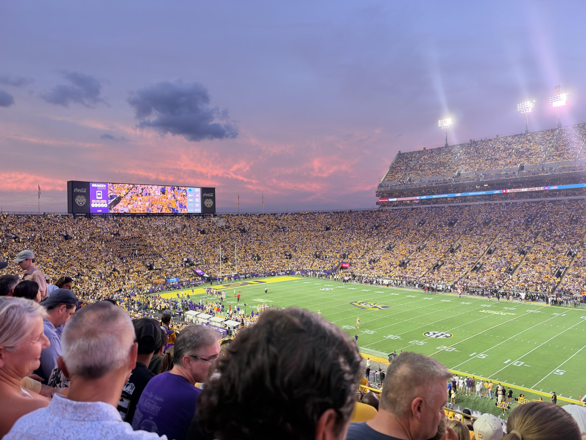 Real Fan View taken from Section 423 at Tiger Stadium by Morgan W