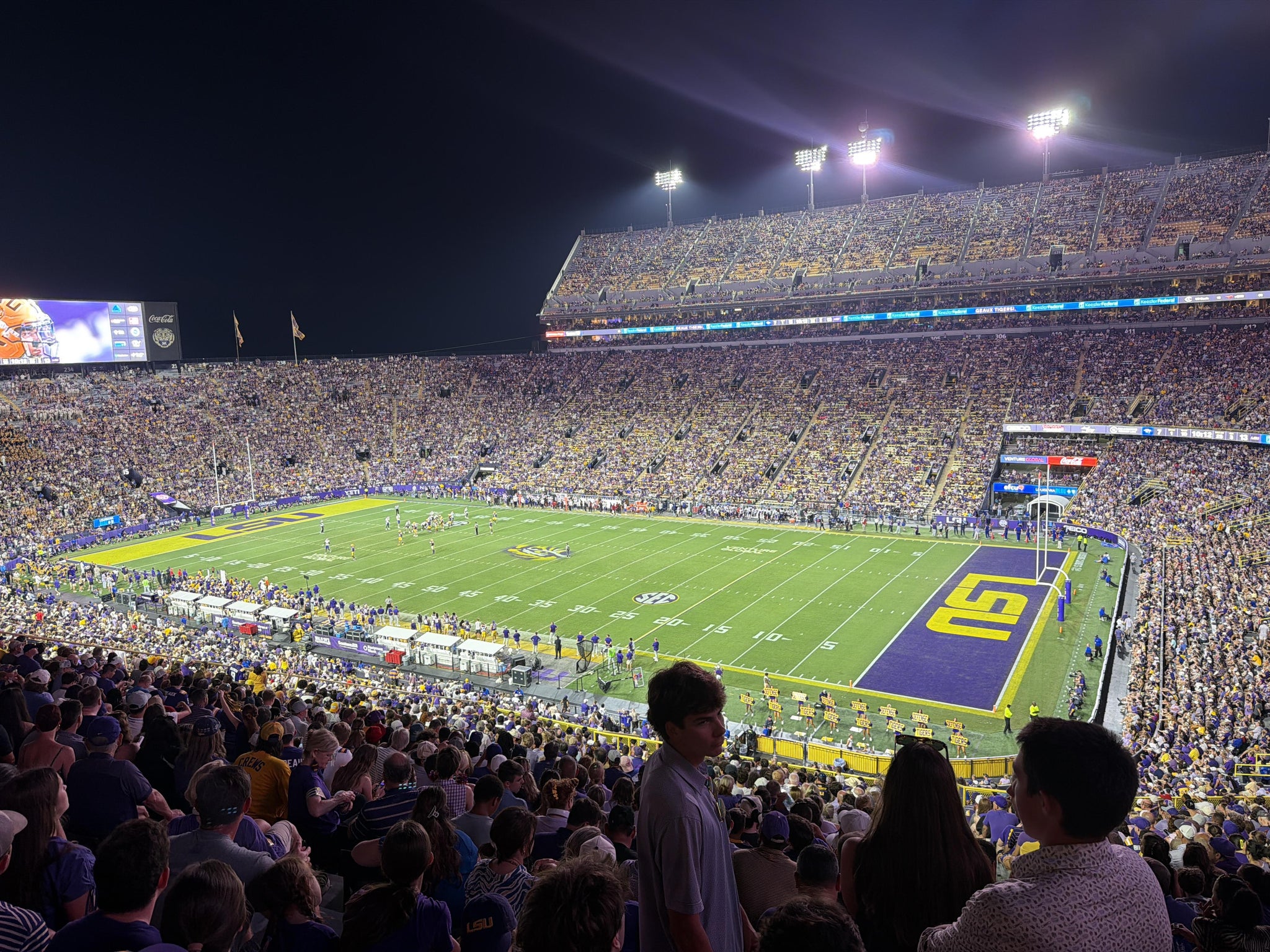 Vue réelle des fans prise de la Section 423 au site Tiger Stadium par Nicholas G