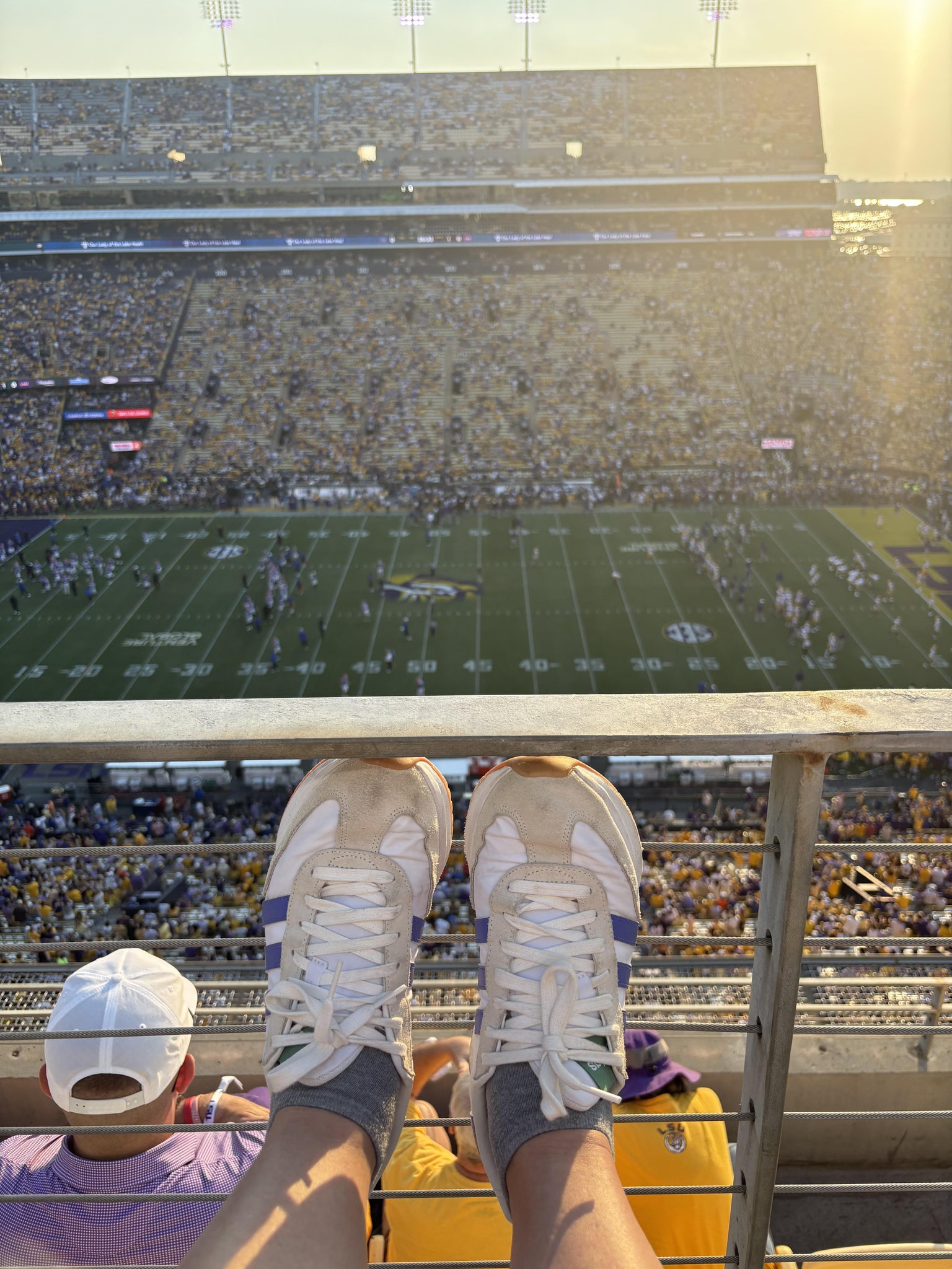 Vue réelle des fans prise de la Section 535 au site Tiger Stadium par Danielle P