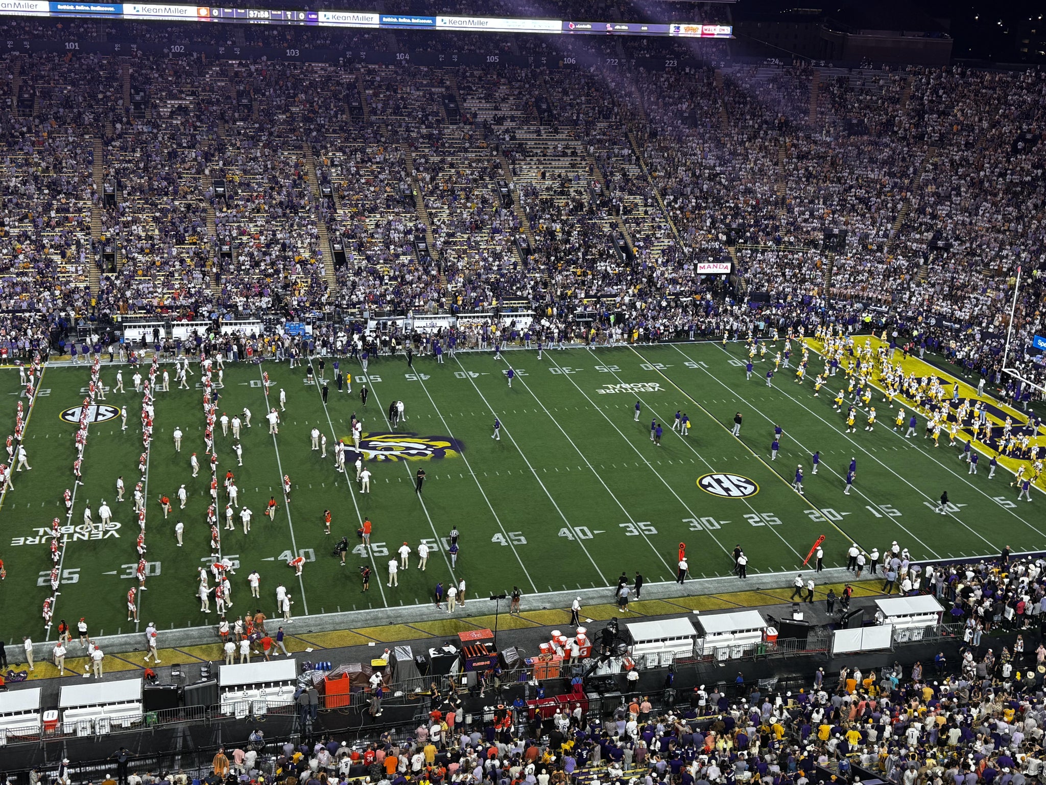 Vue réelle des fans prise de la Section 537 au site Tiger Stadium par Tom W