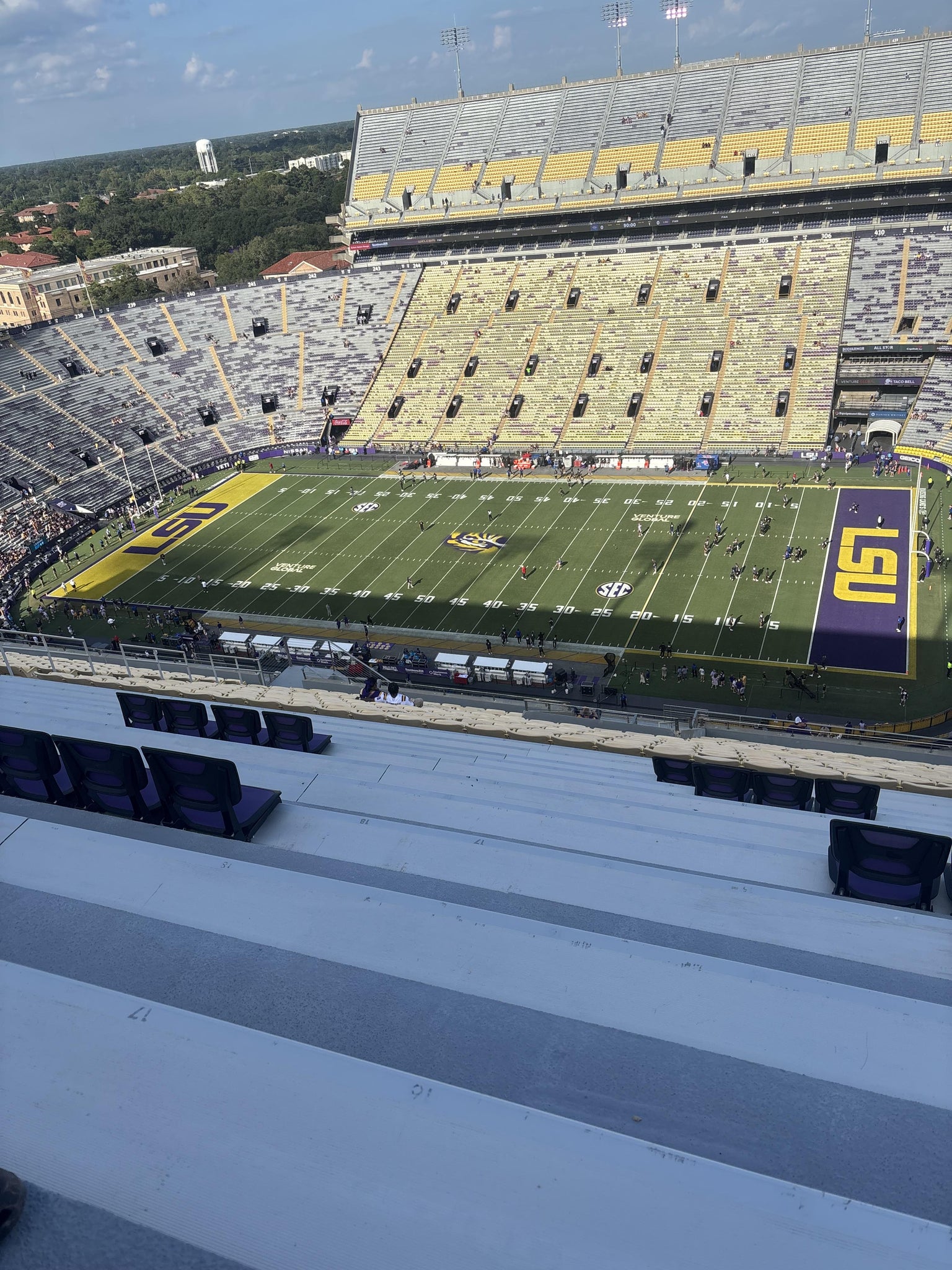Vue réelle des fans prise de la Section 613 au site Tiger Stadium par Colby E