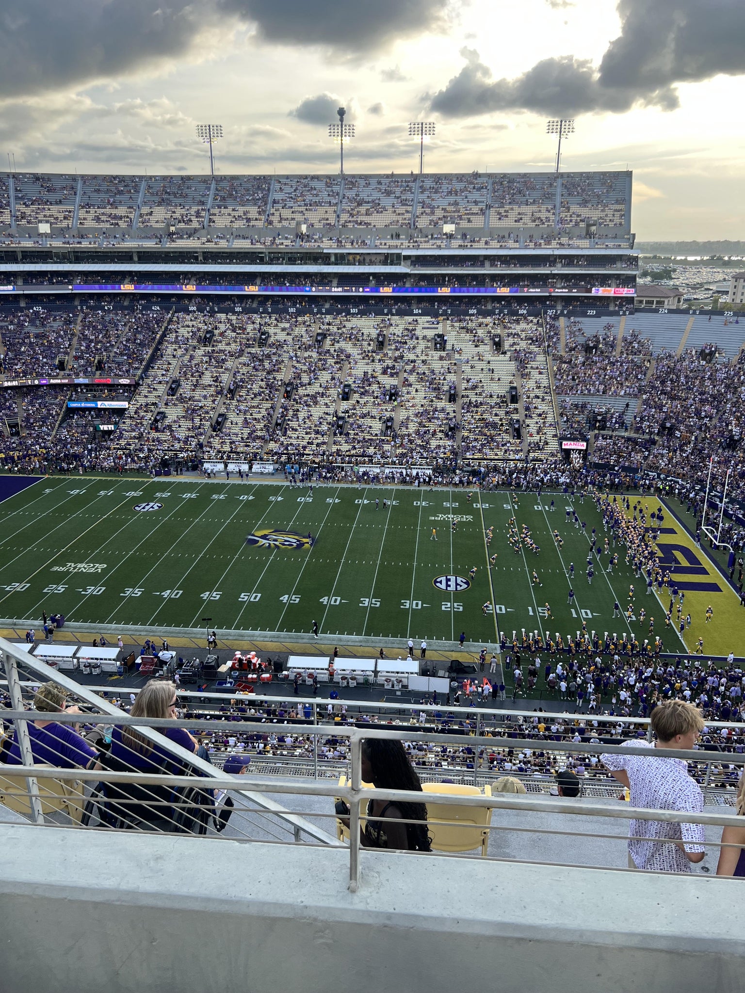 Vue réelle des fans prise de la Section 633 au site Tiger Stadium par Melanie W