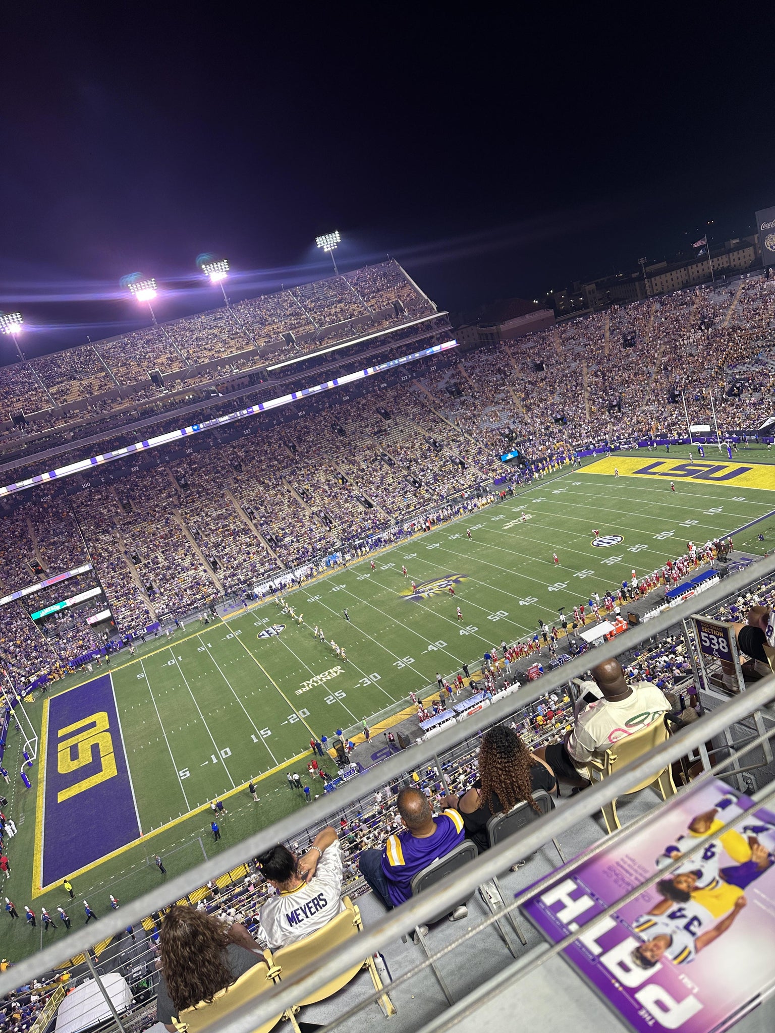 Vue réelle des fans prise de la Section 638 au site Tiger Stadium par Lindey W