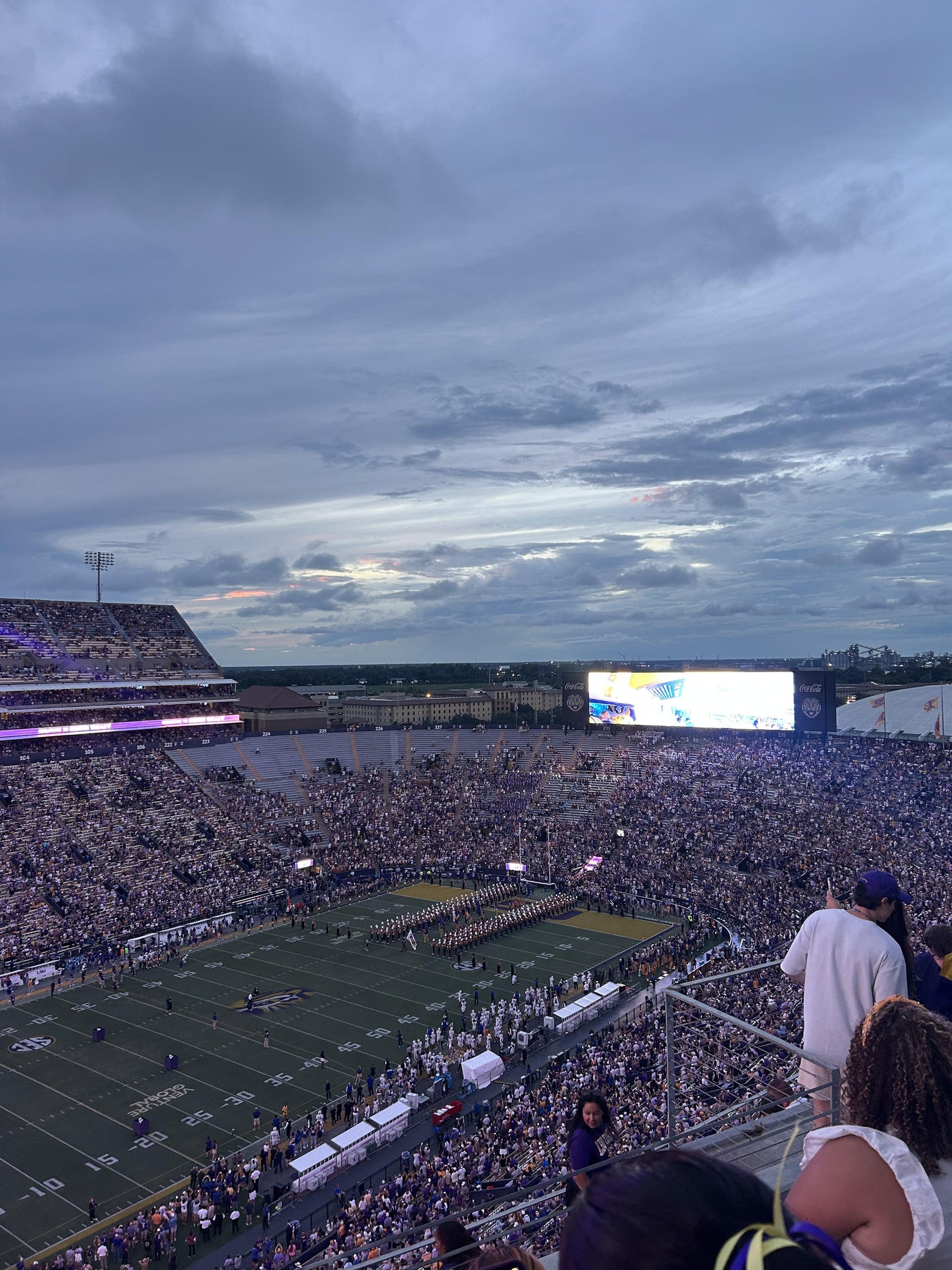 Vue réelle des fans prise de la Section 642 au site Tiger Stadium par Madison Y